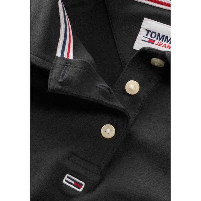 Tommy Jeans Poloshirt »TJW BBY ESSENTIAL LS POLO«, mit Tommy Jeans  Markenlabel online shoppen | Jelmoli-Versand