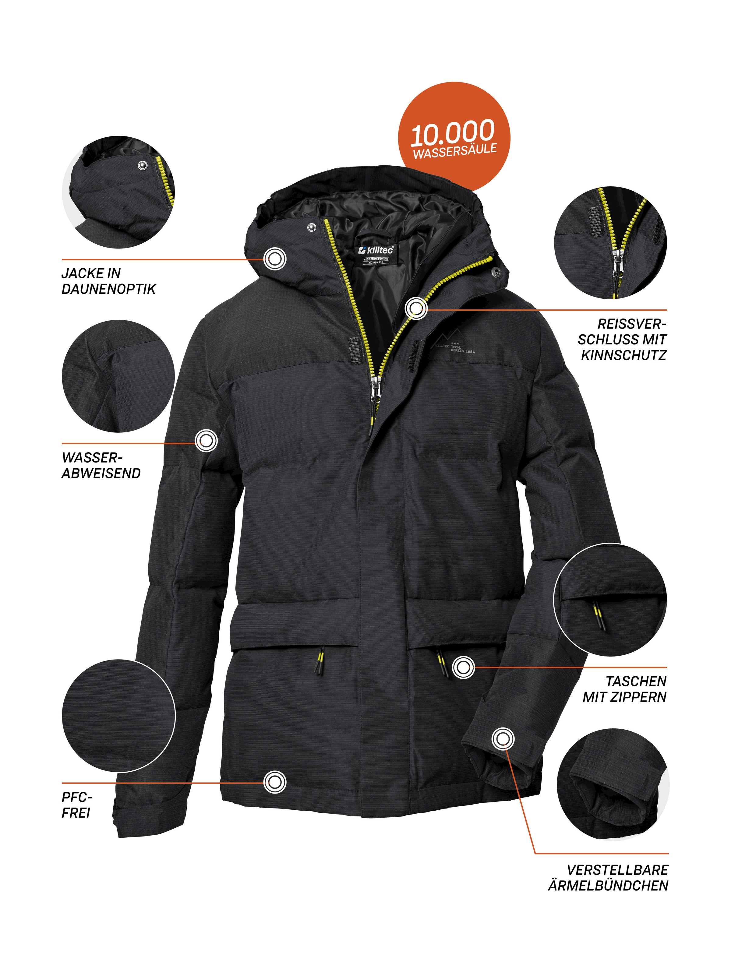 Killtec Steppjacke »KOW 156 BYS QLTD JCKT«