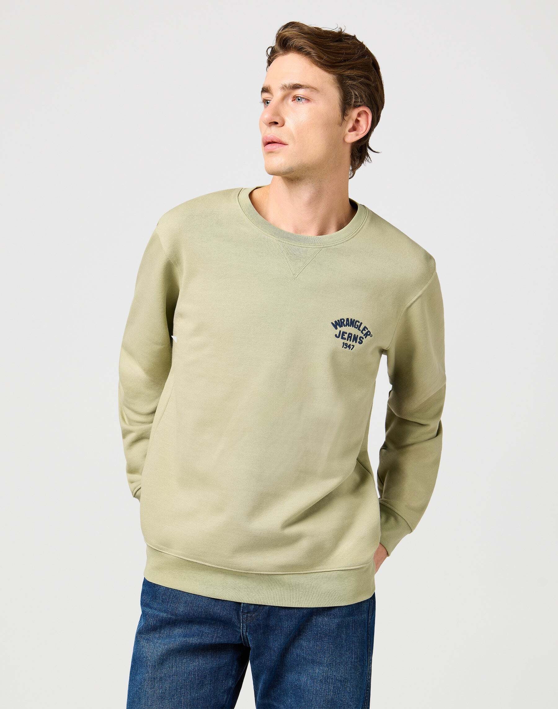 Wrangler Sweatshirt »Wrangler Sweatshirt Small Logo Crew«