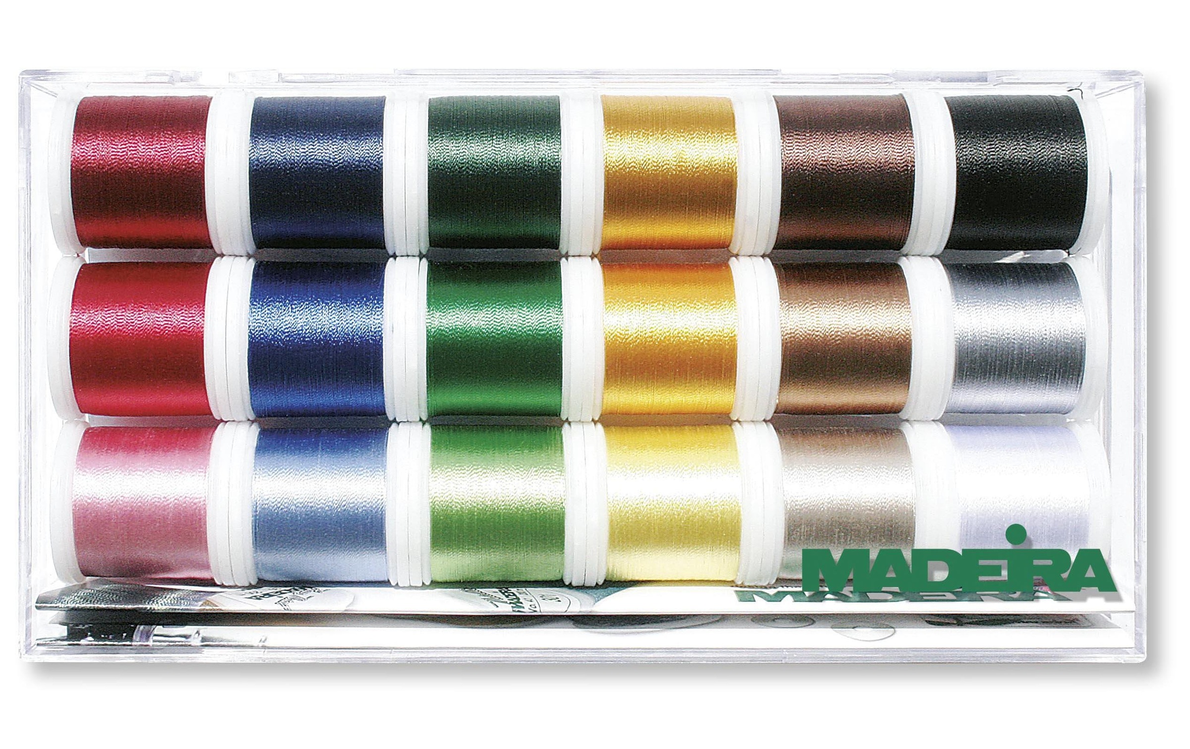 Stickgarn »Madeira Rayon 40 Garnbox 18er«