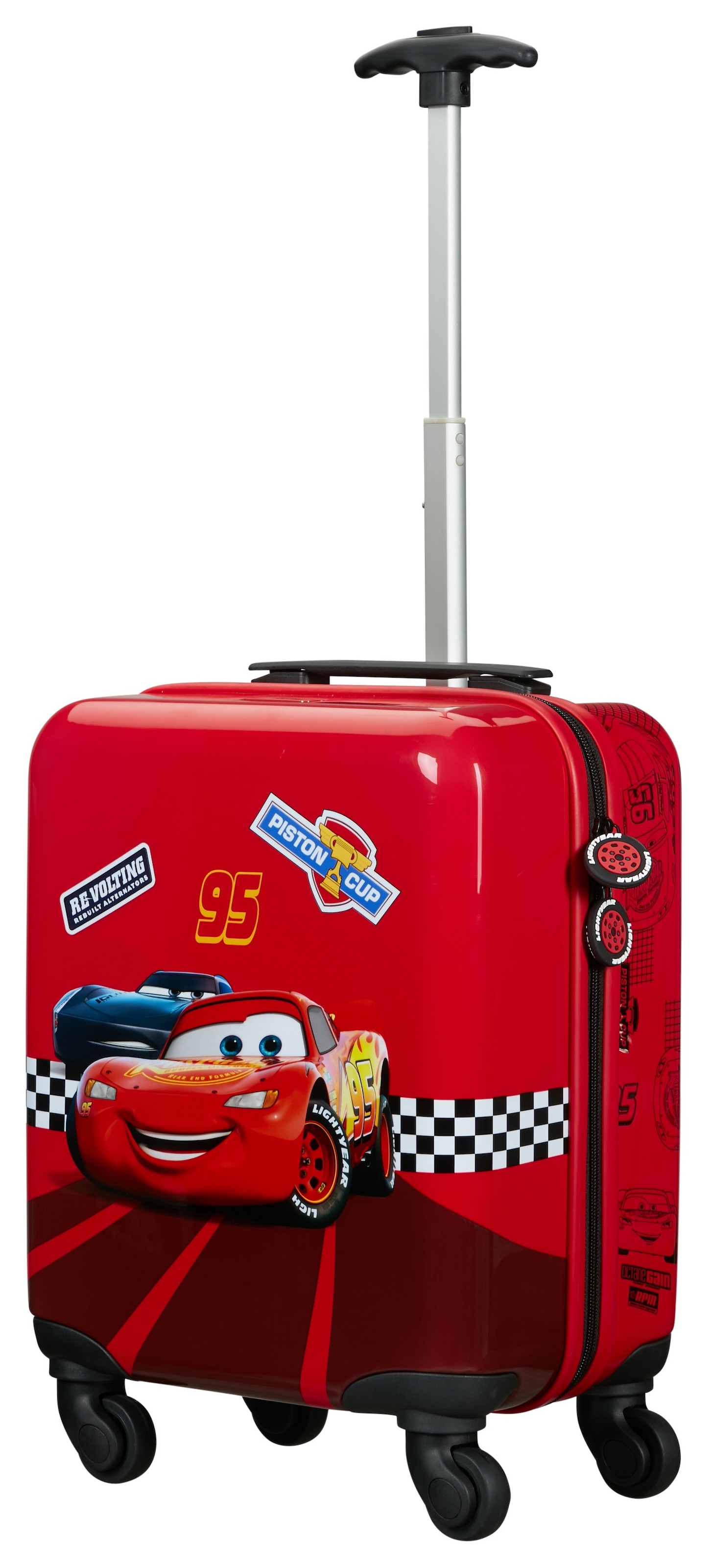 Samsonite Kinderkoffer »DISNEY ULTIMATE 2.0 SP45/16 DISNEY CARS«, 4 St. Rollen, Handgepäck-Koffer, Kinderreisekoffer, Koffer, Hartschalenkoffer