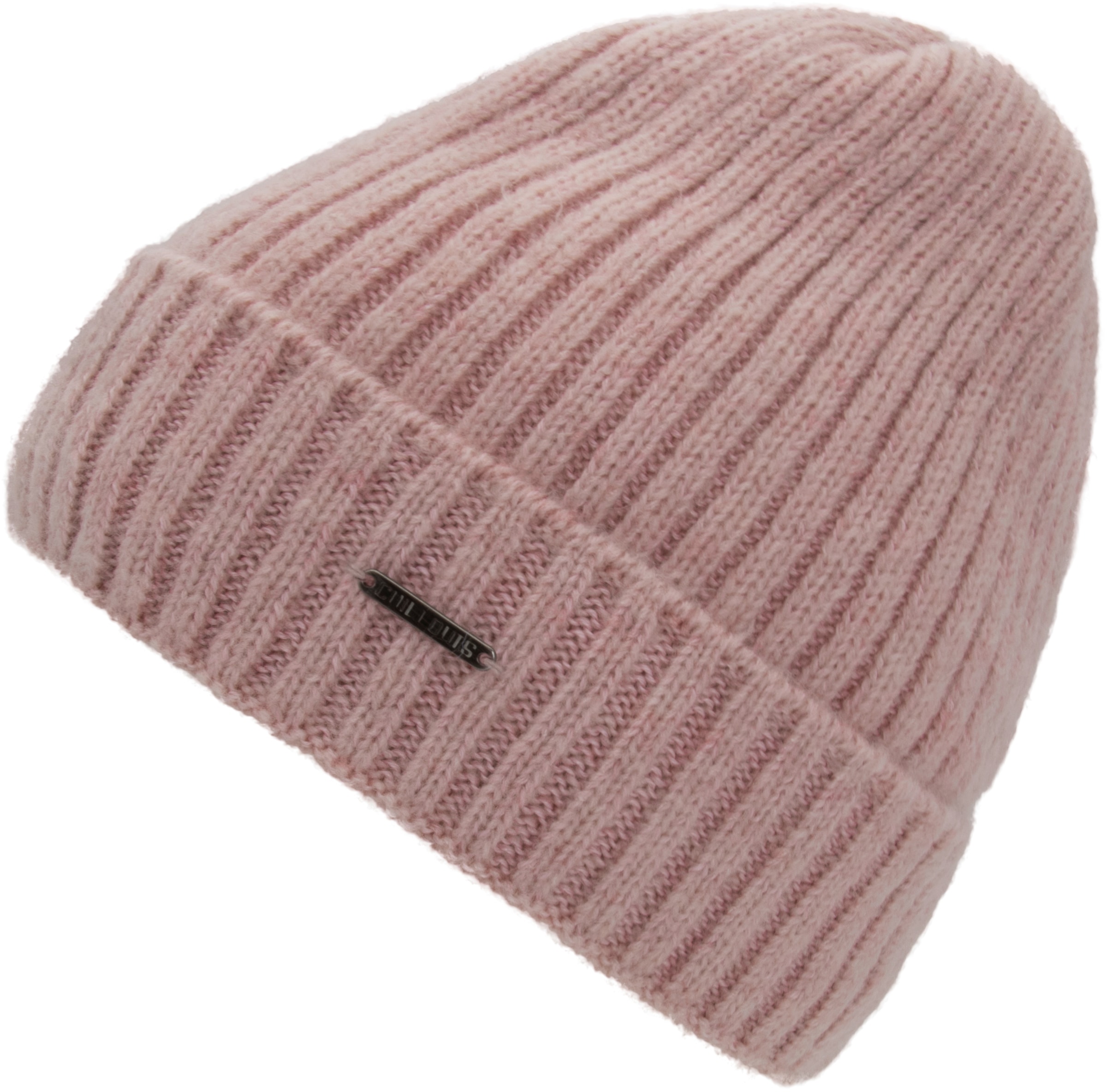 chillouts Beanie »Tuva Hat« in flexibler Passform ca. 53-62 cm, klassisches Rippstrick-Design