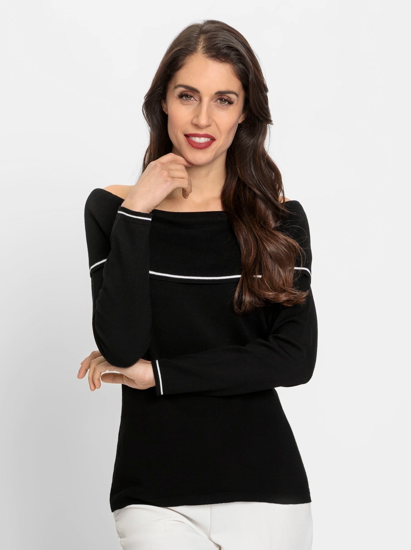 heine Carmenpullover "Pullover"