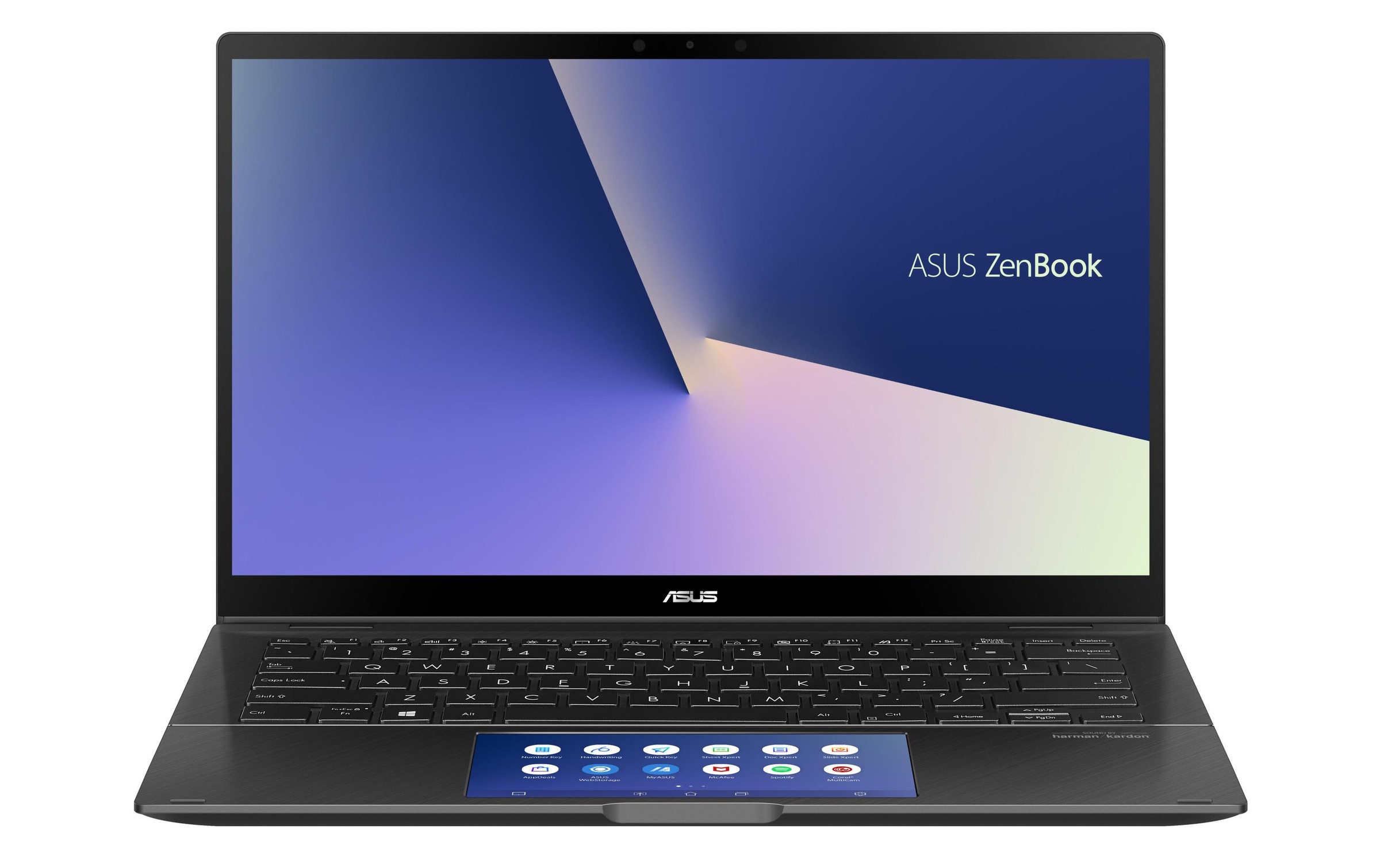 Asus Notebook »ZenBook Flip 14 UX463FL-AI023R«, / 14 Zoll, Intel, Core i5, GeForce MX250, - GB HDD, 512 GB SSD