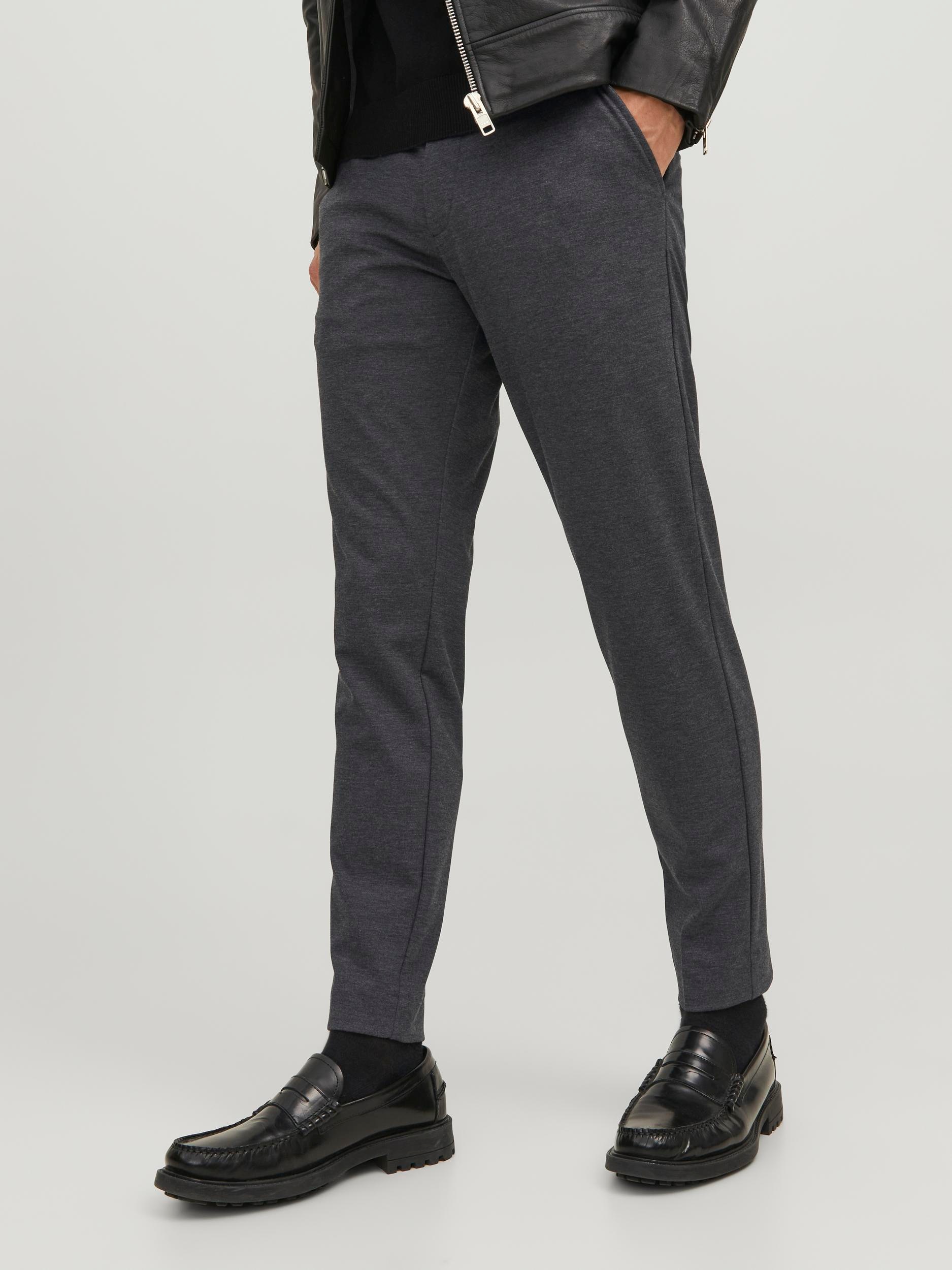 Jack & Jones Chinohose »JPSTMARCO – Chinohose mit mittlerer Taille, Slim Fit, bequem« unifarben, modisch, slim fit, Web