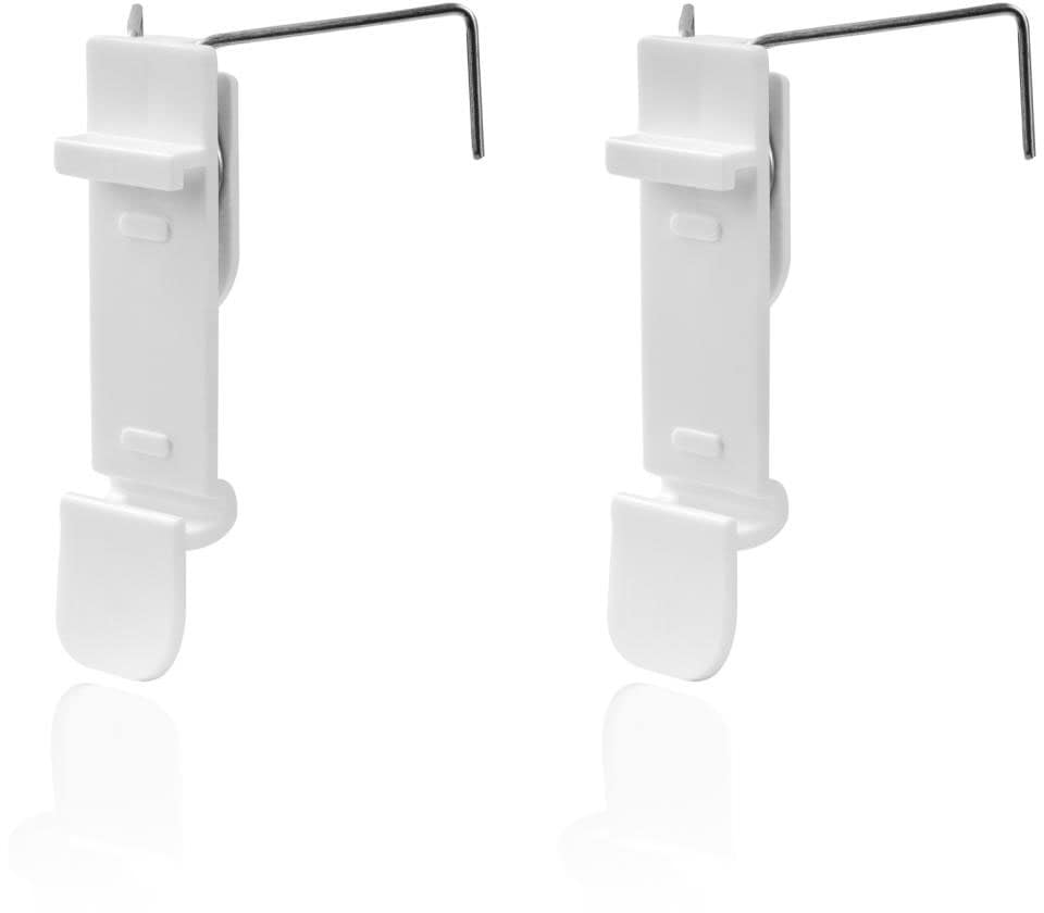 LICHTBLICK ORIGINAL Klemmträger »Klemmträger Klemmfix mit Klammer für Doppelrollo und Rollo«, (2 St.)