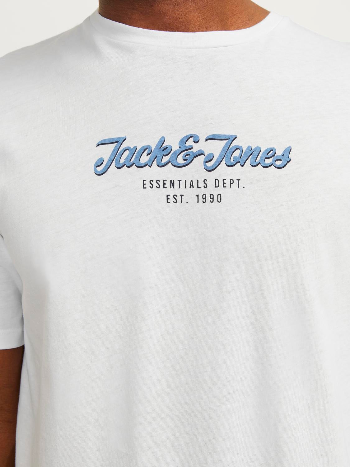 Jack & Jones Kurzarmshirt »JJHENRY TEE SS CREW NECK«