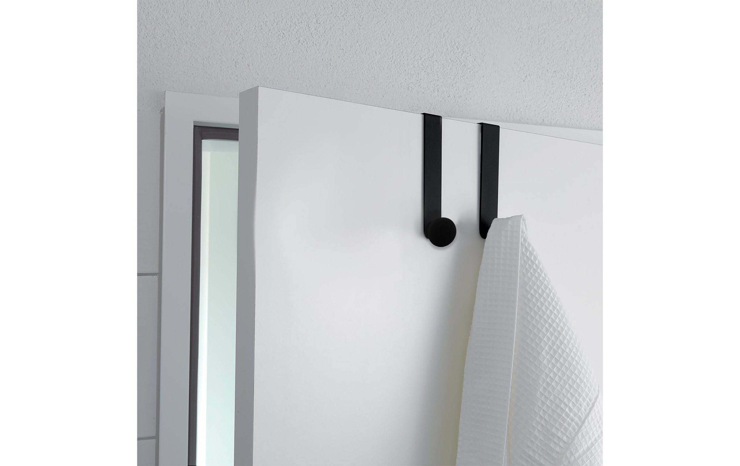 spirella Wandhaken »Ronda Schwarz 45020 cm«