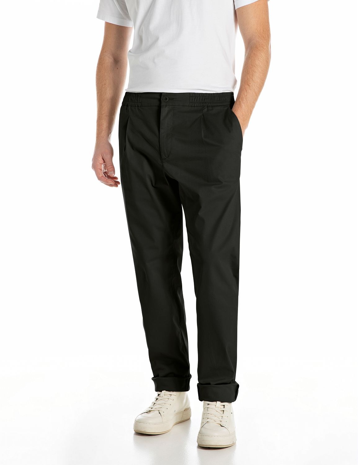Replay Chinohose "ADHANN" im Tapered Fit