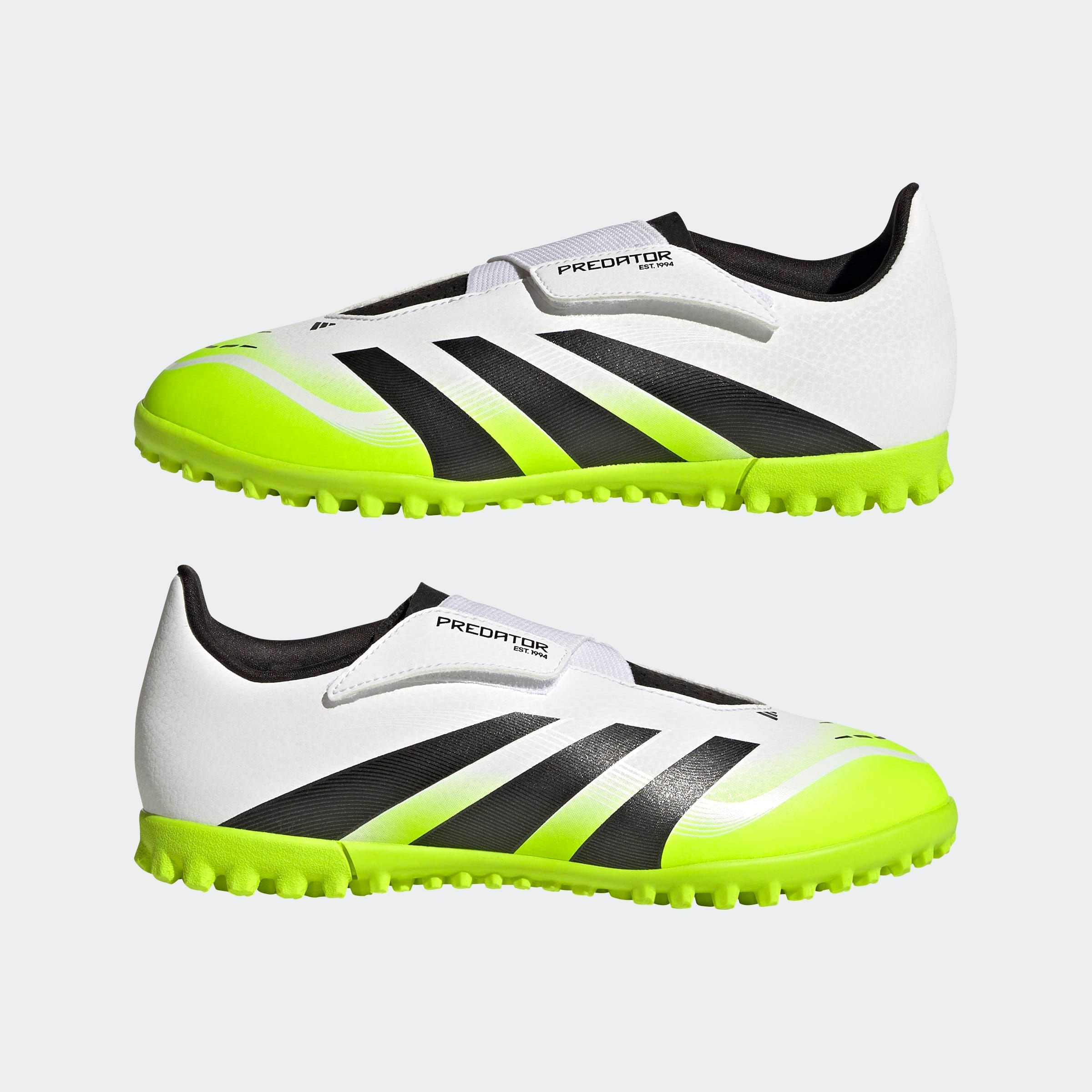 adidas Performance Fussballschuh »PREDATOR CLUB HOOK-AND-LOOP KUNSTRASENSCHUHE KIDS«, geeignet für harte Untergründe Asche und Kunstrasen