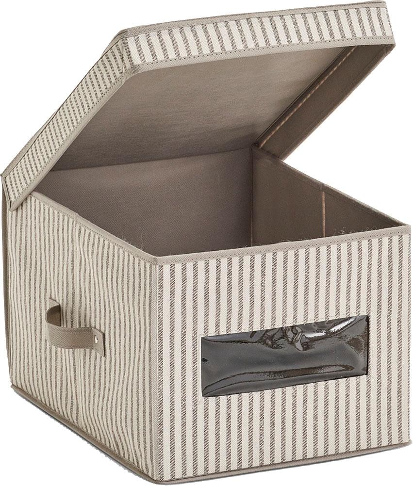 ❤ Zeller Present Aufbewahrungsbox »Stripes«, Vlies, beige entdecken im  Jelmoli-Online Shop