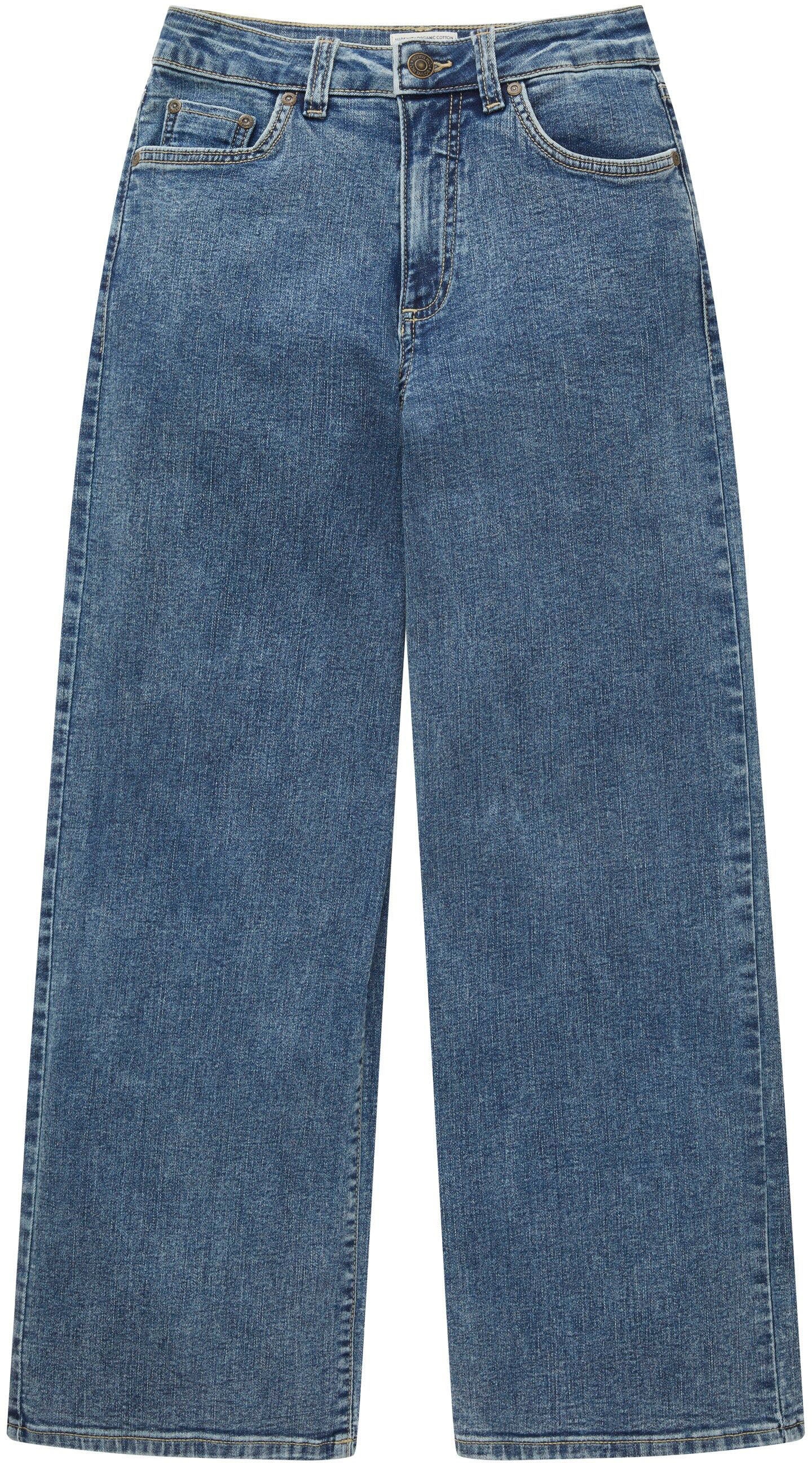 TOM TAILOR Weite Jeans, mit Knopf- Reissverschluss kaufen und