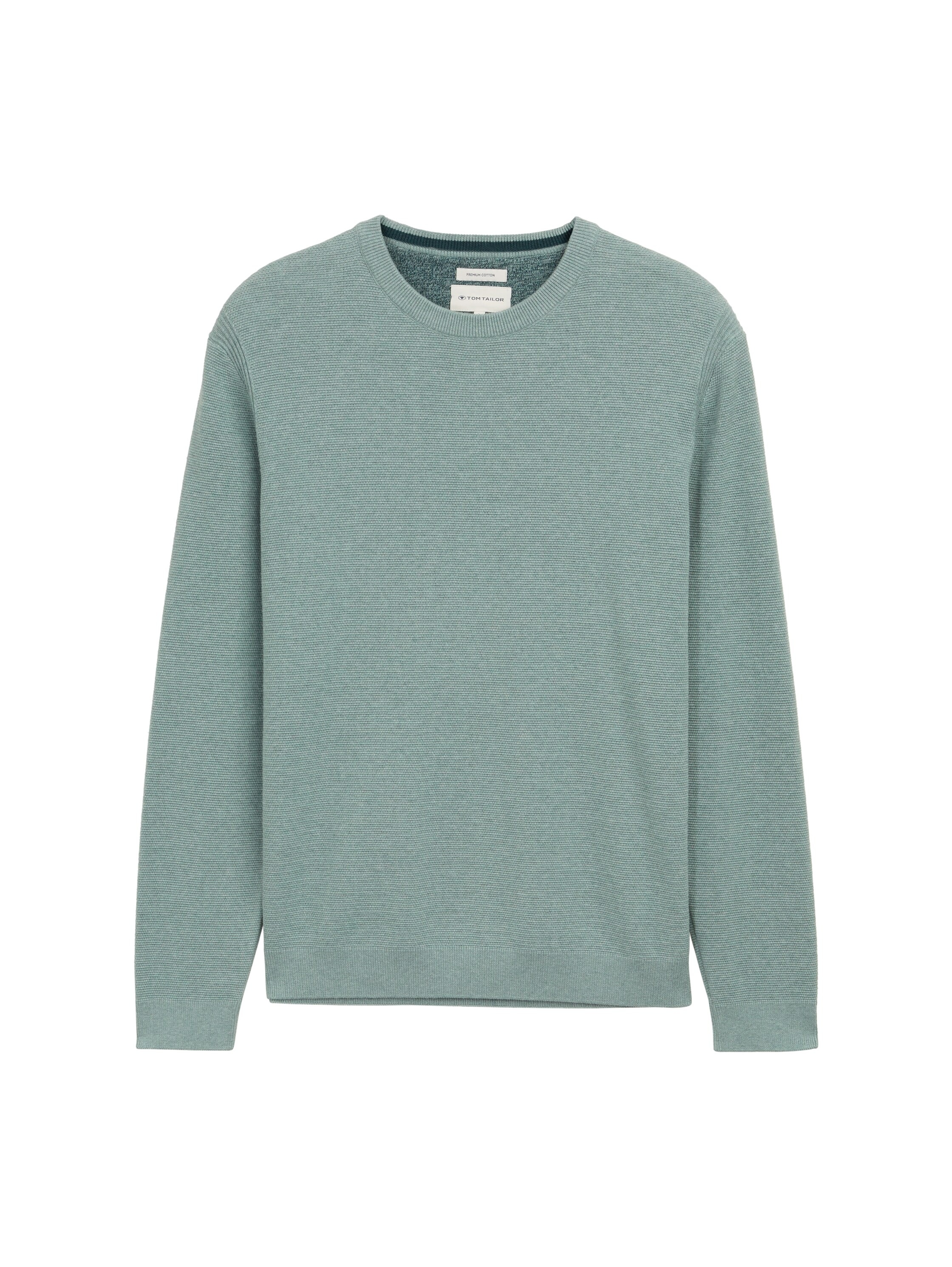 TOM TAILOR Strickpullover, mit Bündchen