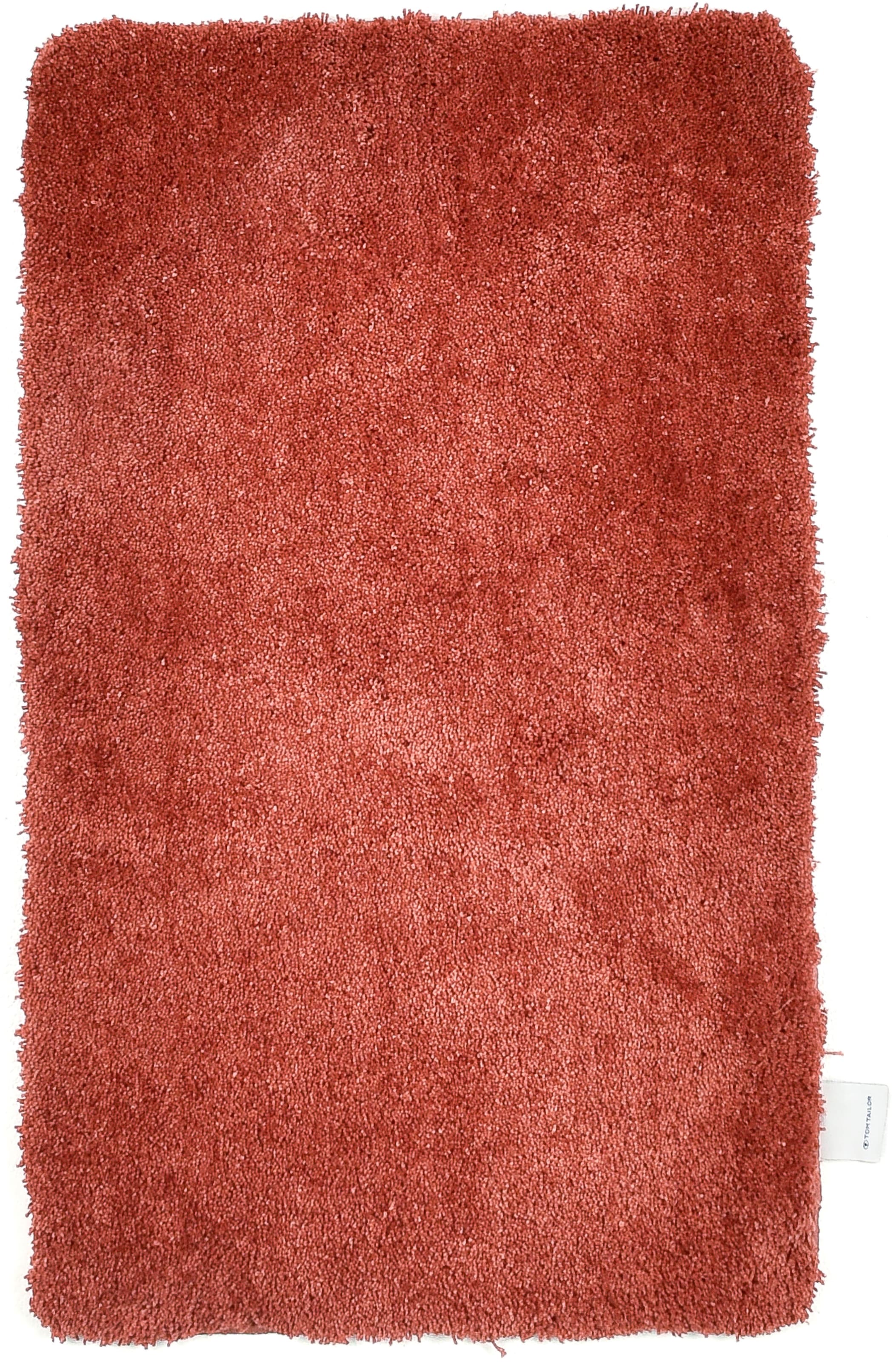 TOM TAILOR HOME Badematte »Cozy Bath UNI«, rutschhemmend beschichtet, fussbodenheizungsgeeignet, Badteppich, Uni Farben, rechteckig, rund und oval erhältlich