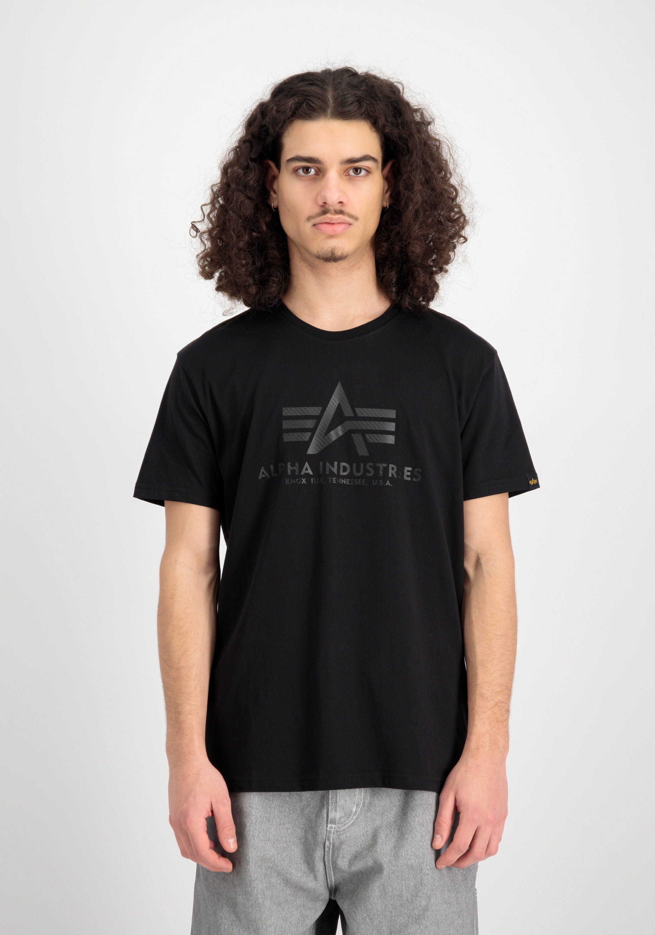 Alpha Industries T-Shirt »Alpha Industries Men - T-Shirts Basic T Carbon«