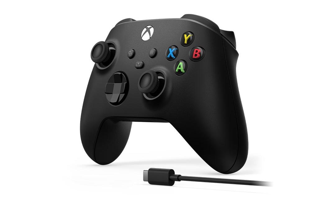 Microsoft Wireless-Controller »Microsoft Xbox Controller, schwarz«