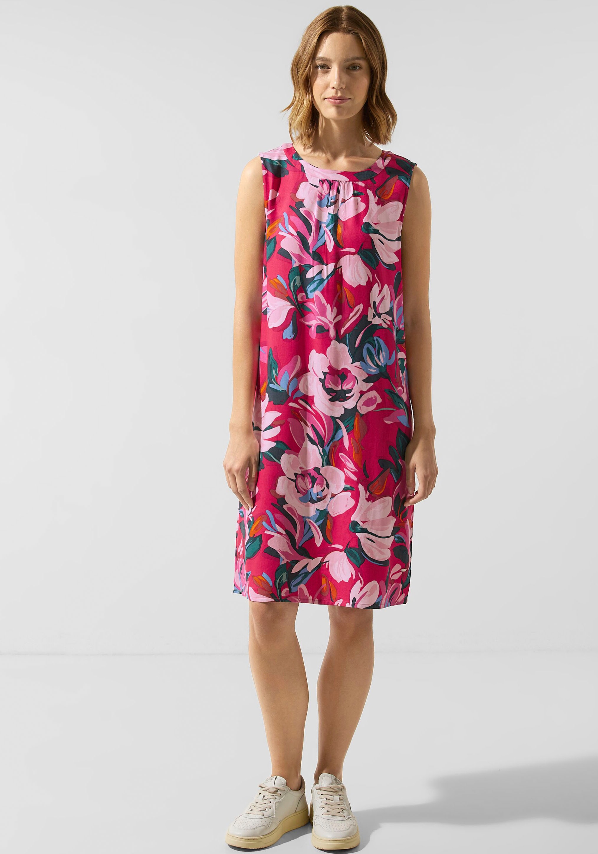bestellen online STREET ONE floralen Sommerkleid, Schweiz mit einem Muster Jelmoli-Versand bei schönen,