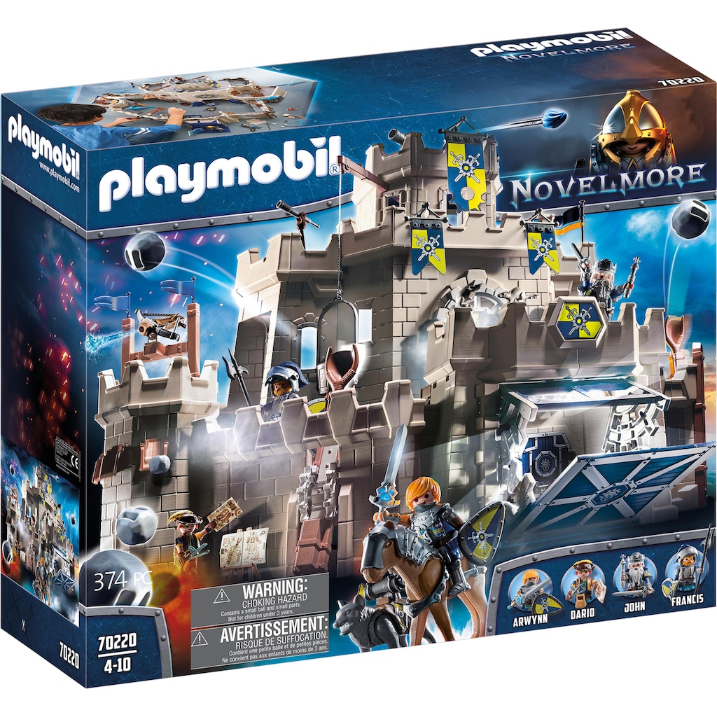 Playmobil® Konstruktions-Spielset »Grosse Burg von Novelmore (70220), Novelmore«, (374 St.)