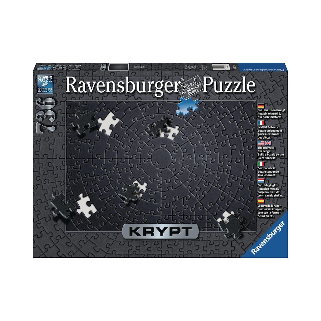 Ravensburger Puzzle »Krypt Black«