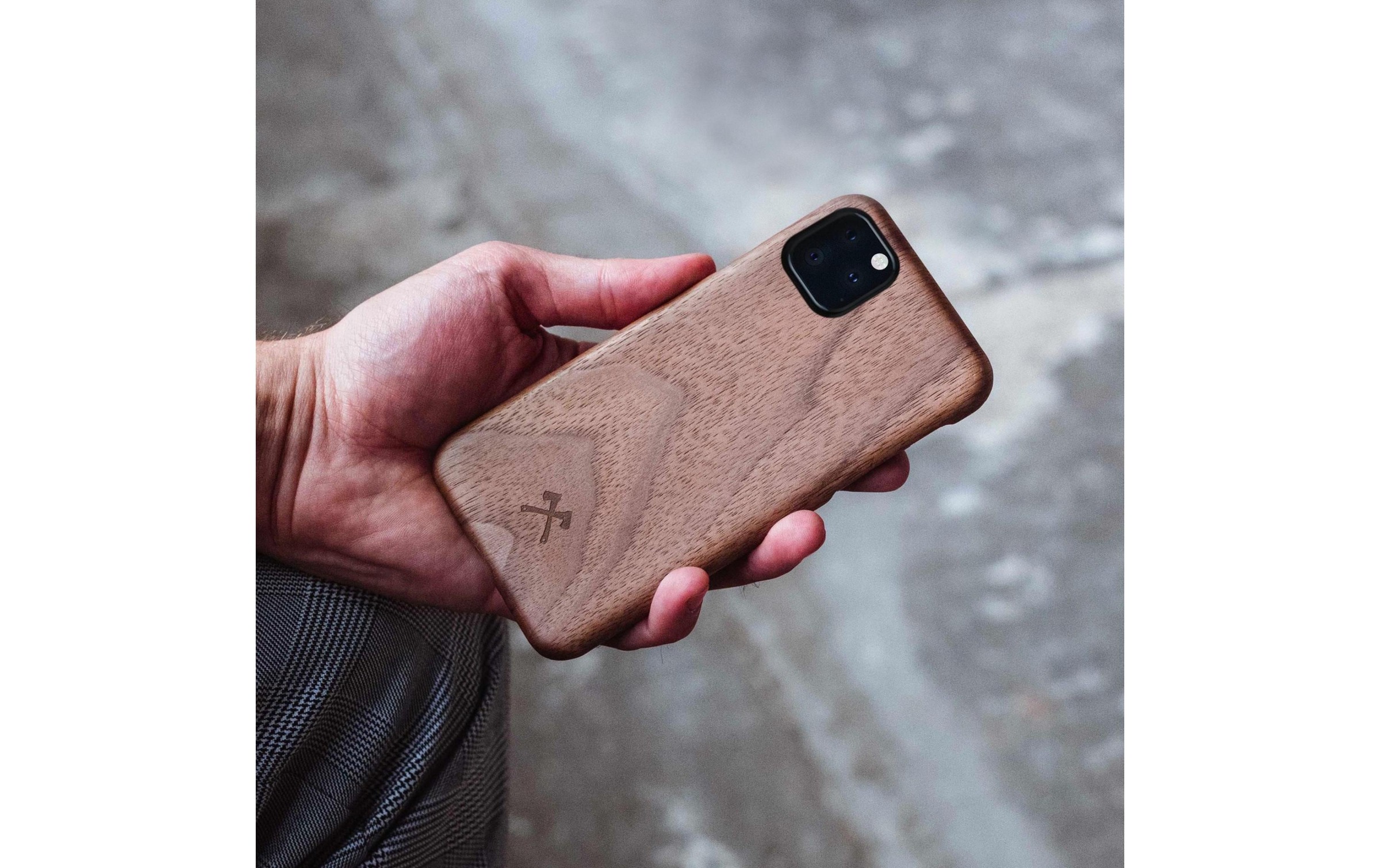Woodcessories Backcover »EcoCase Sl«, iPhone 11 Pro, FSC®-zertifiziert, Flexibel, Leicht