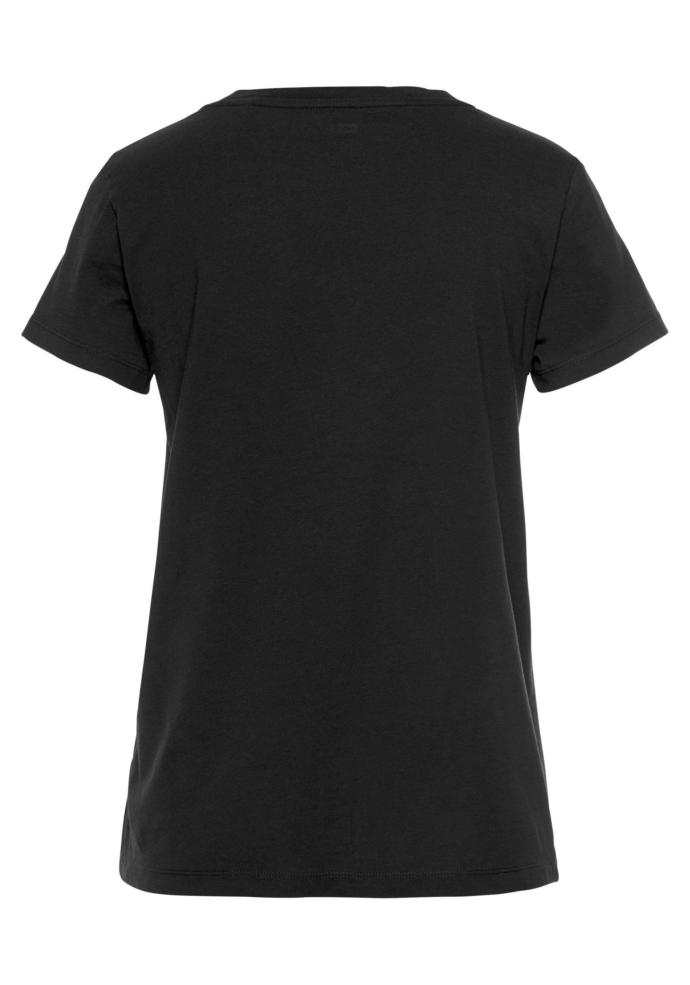 Levi's® V-Shirt »Perfect Tee«, mit kleinem Batwing- Logo