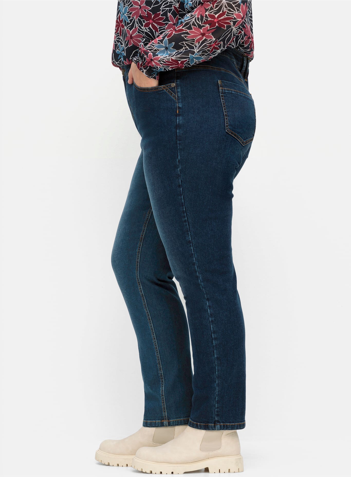 Sheego Bequeme Jeans, (1 tlg.)