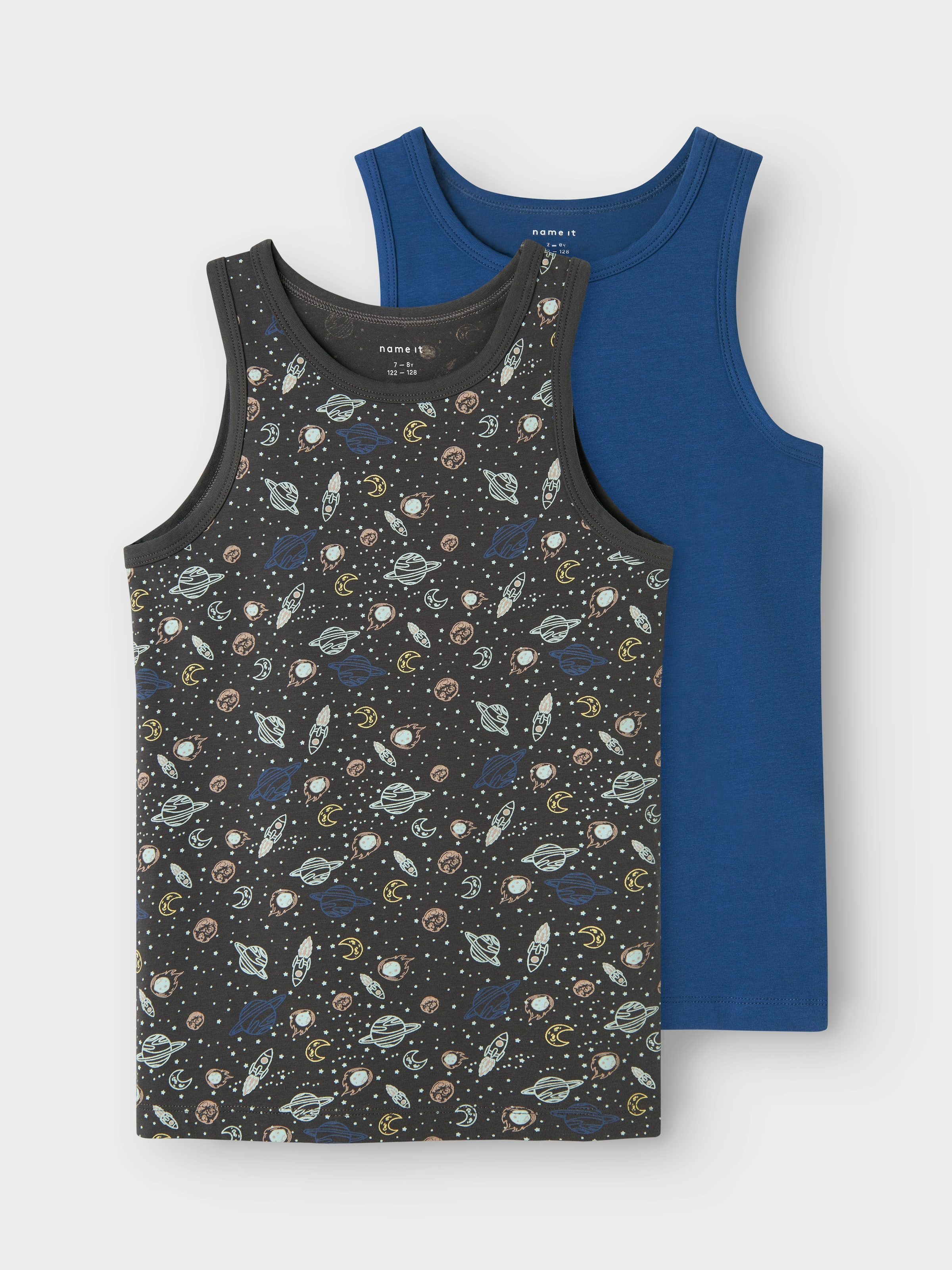 Name It Unterhemd »NKMTANK TOP 2P IRON SPACE NOOS« Packung, 2 Stk.