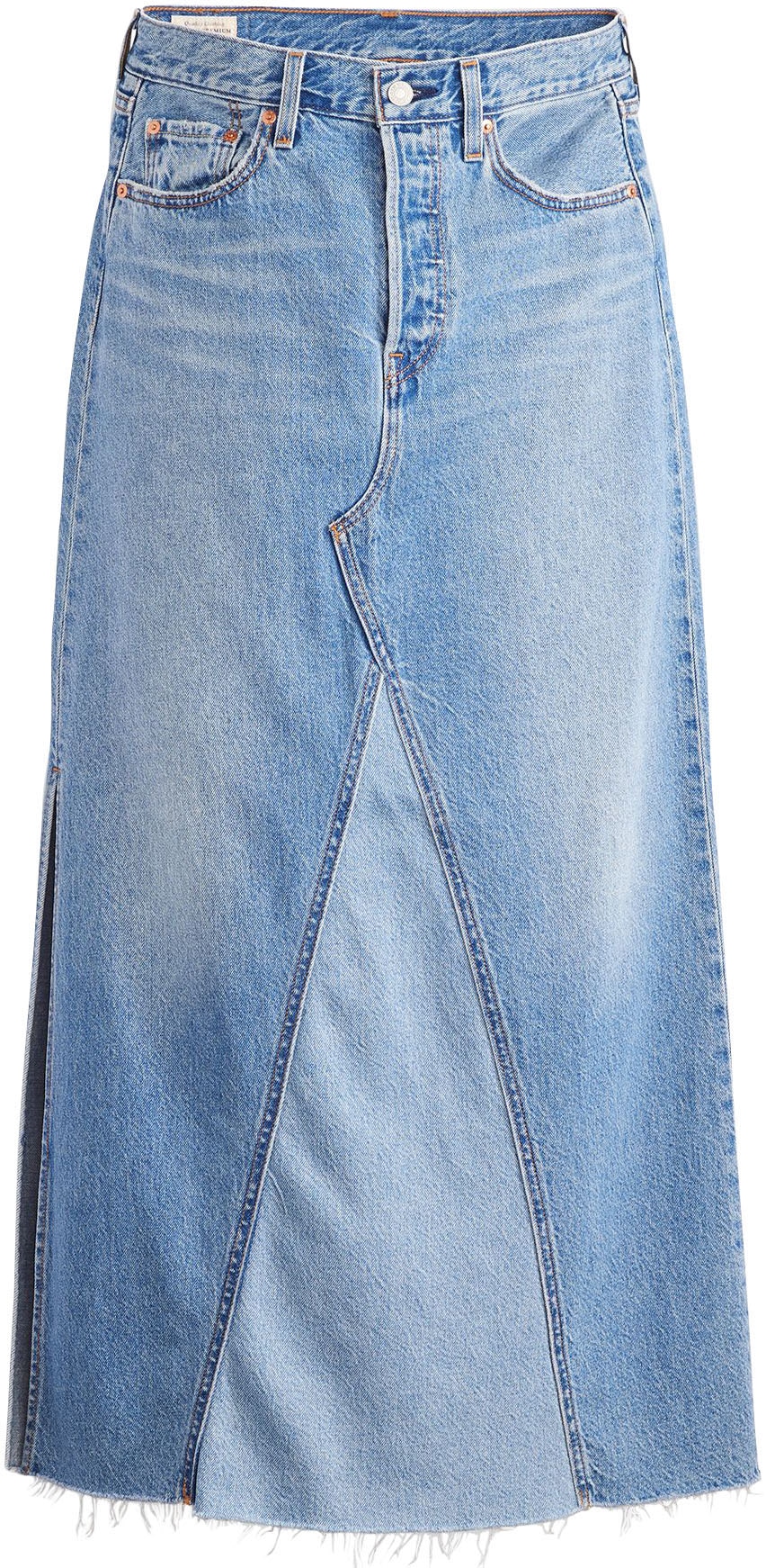 Levi's® Jeansrock »ICONIC LONG SKIRT«, im Five-Pocket Style