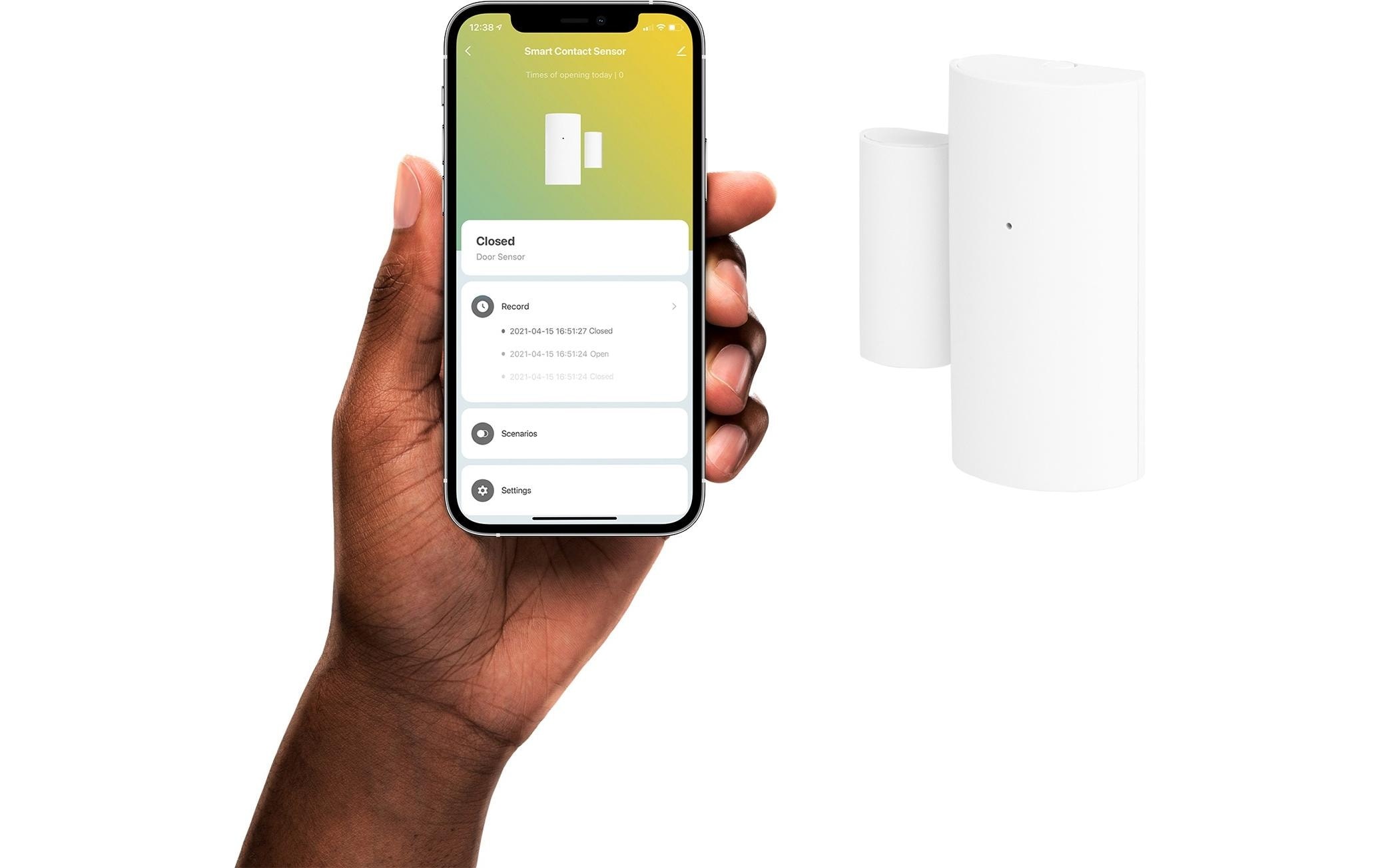 Smart-Home-Steuerelement »hombli Contact Sensor Weiss«