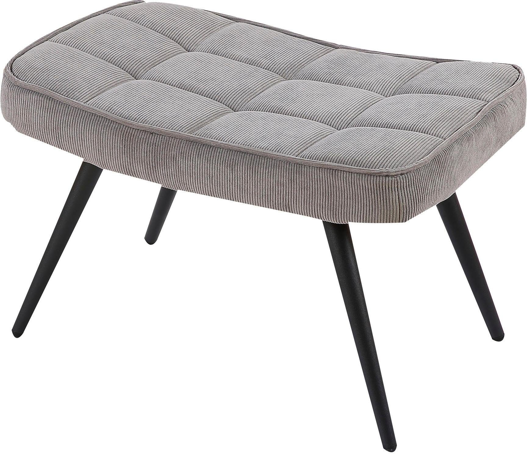 Homexperts Hocker »ULLA«, (1 St.), Hocker mit Steppung