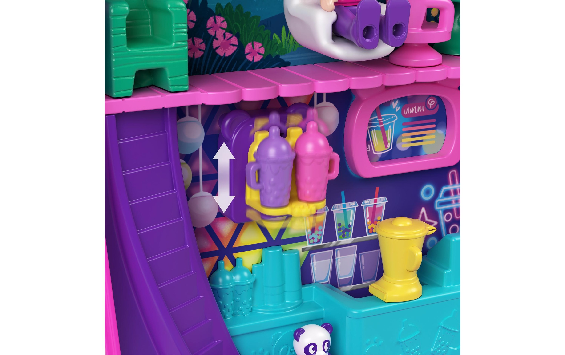 Polly Pocket Spielwelt »Bubble Tea Pandaschatulle«