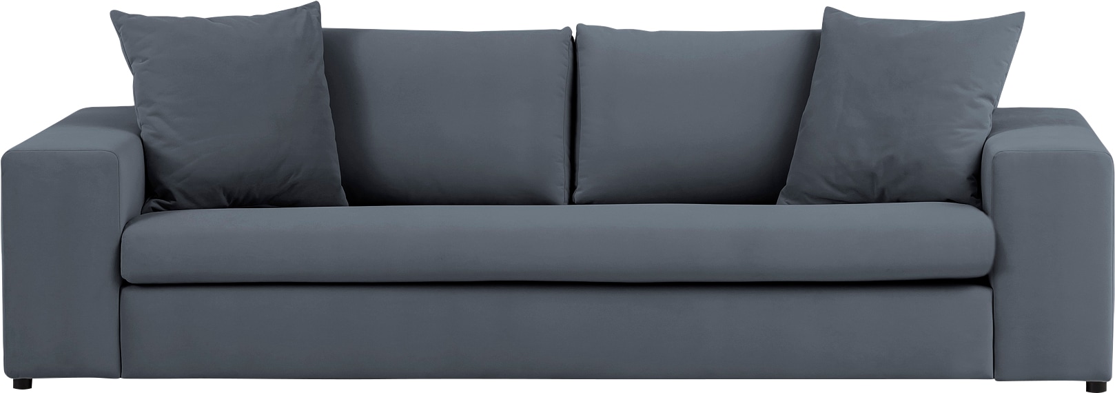 andas 3-Sitzer »SLEETLAND XXL in Samtvelours oder Vintage-Leder-Optik«, besonders gross und bequem