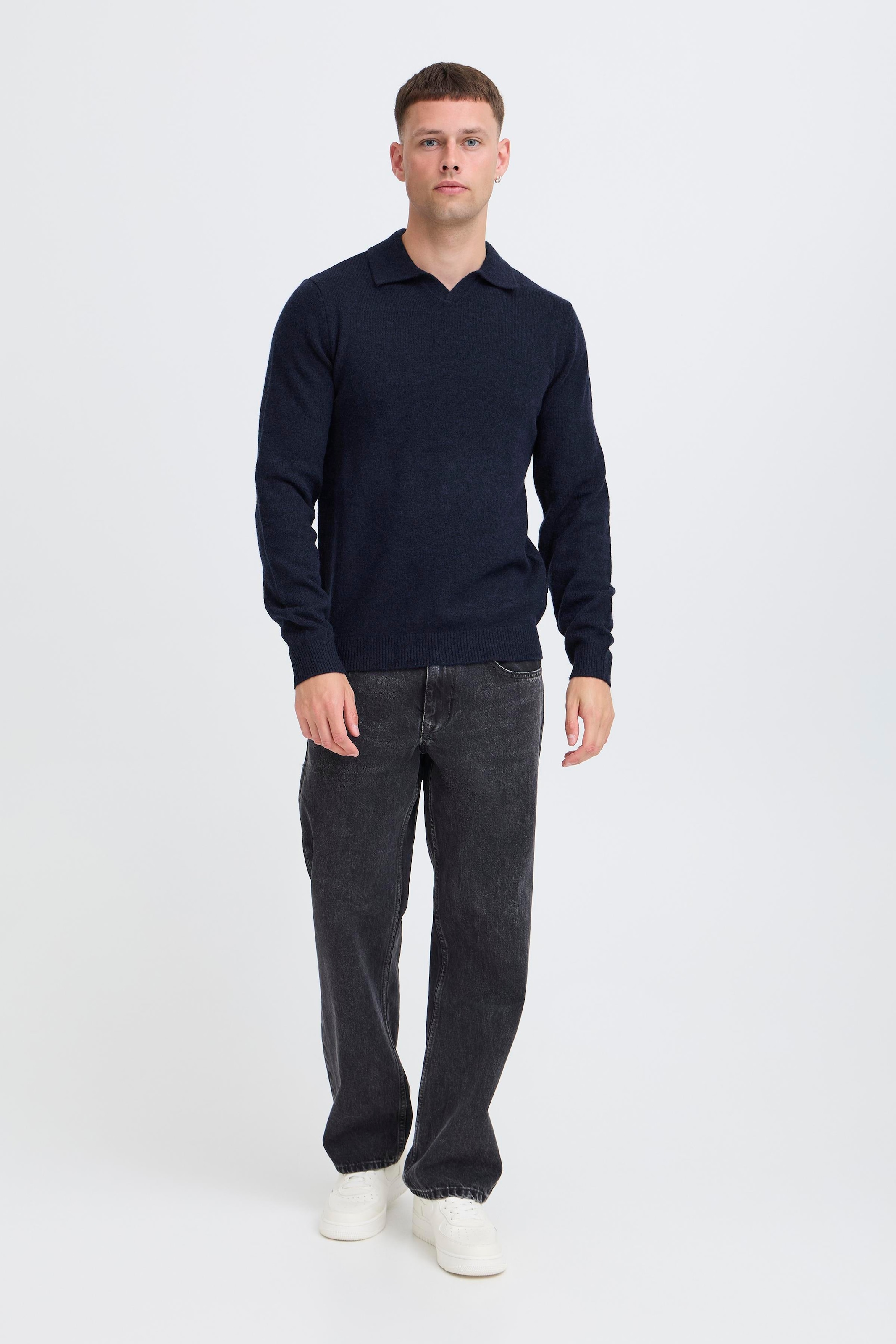 Blend Polokragenpullover »BHBRANKO POLO SPLITN.«