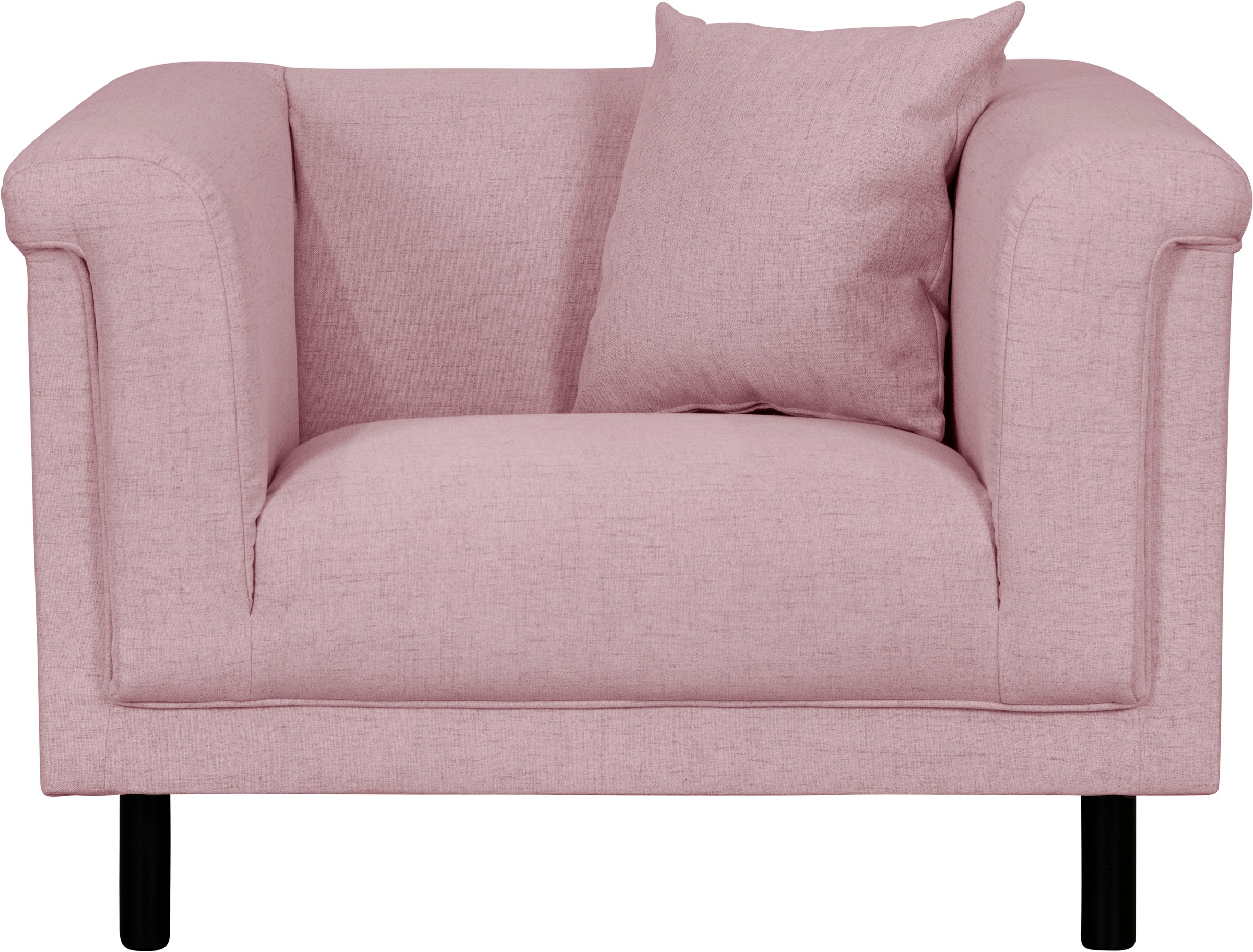 INOSIGN Sessel »AGNIA  B/T/H: 100/85/71 cm«, incl. Zierkissen, auch in Cord und Bouclé