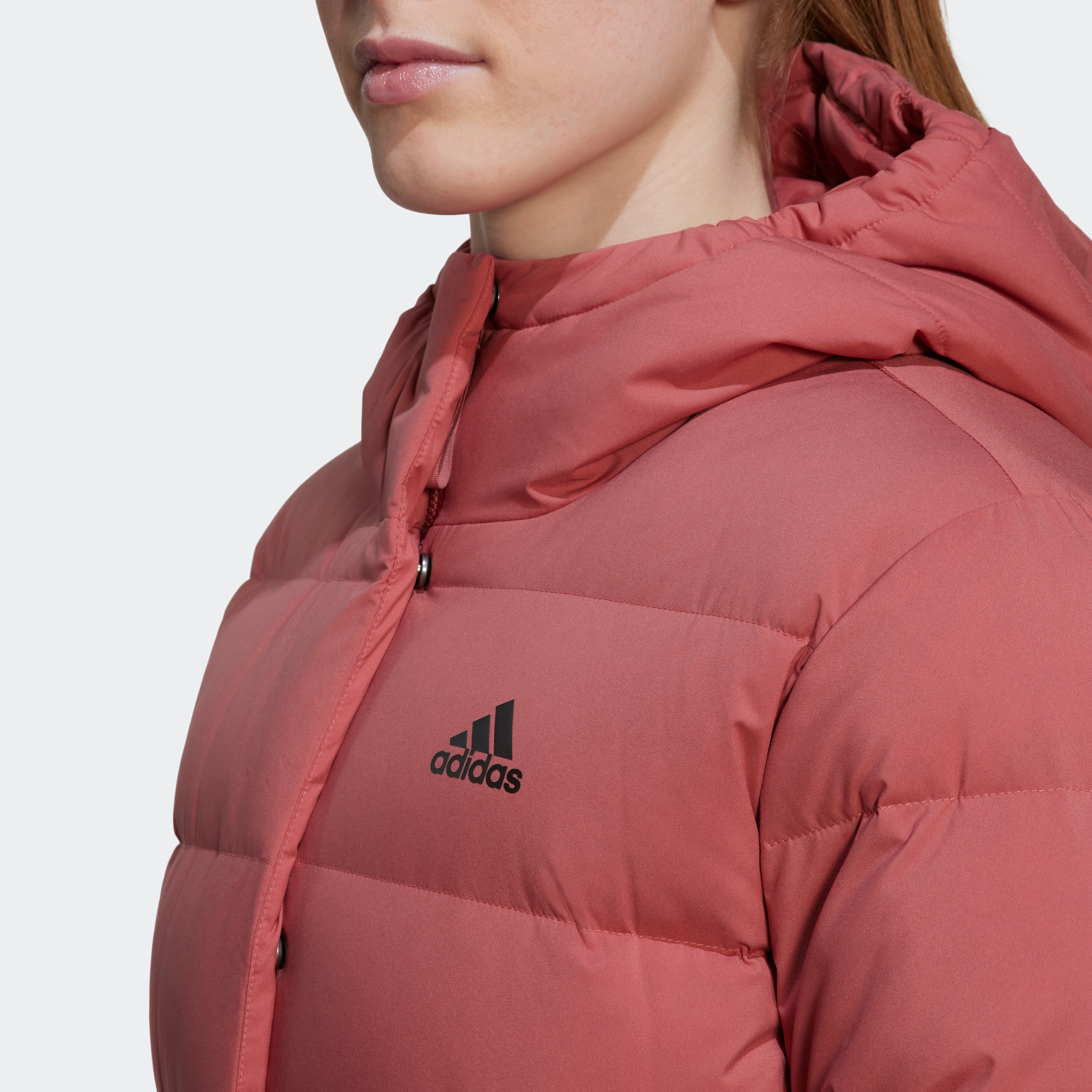 adidas Sportswear Outdoorjacke »HELIONIC HOODED Jelmoli-Versand DAUNENJACKE« bei Schweiz online bestellen
