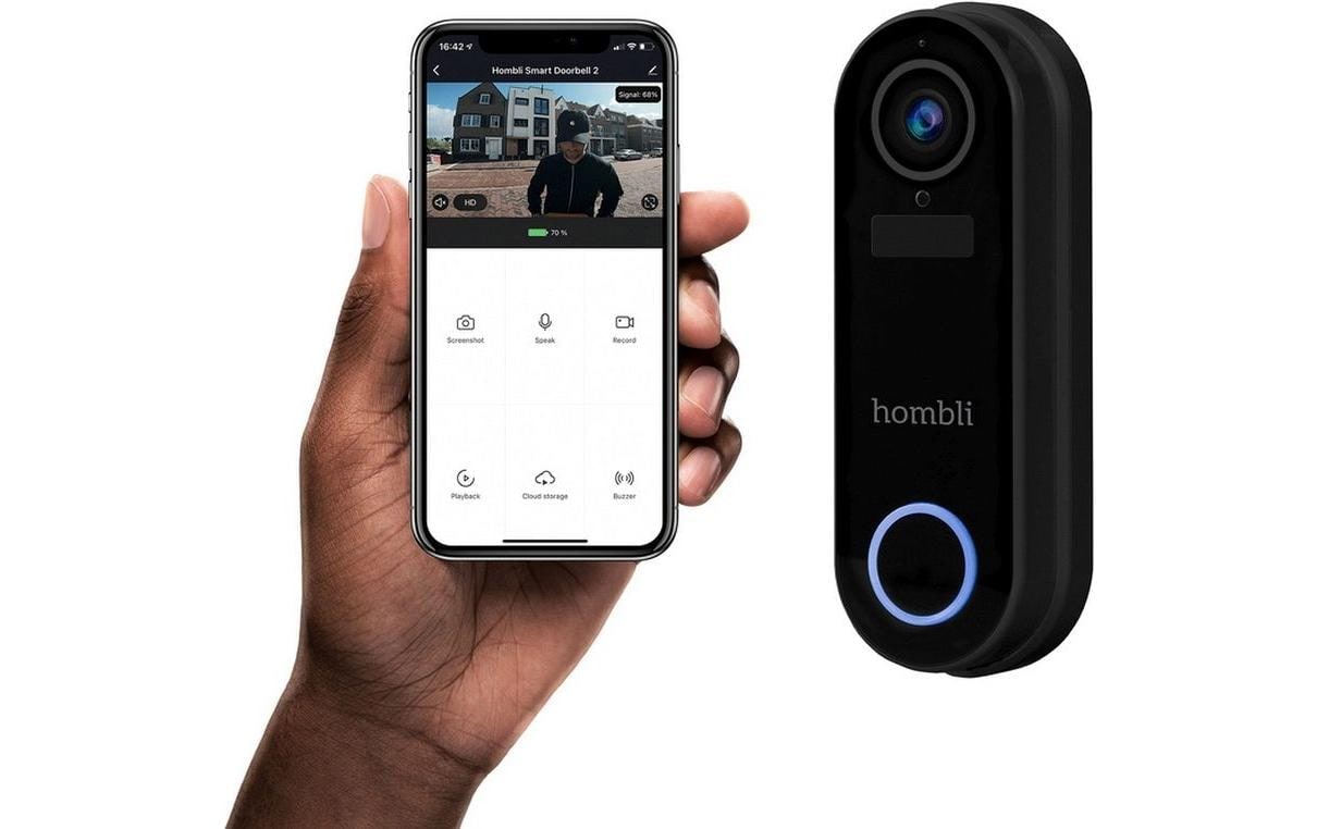 Smart Home Türklingel »hombli Smart Pack Schwarz«