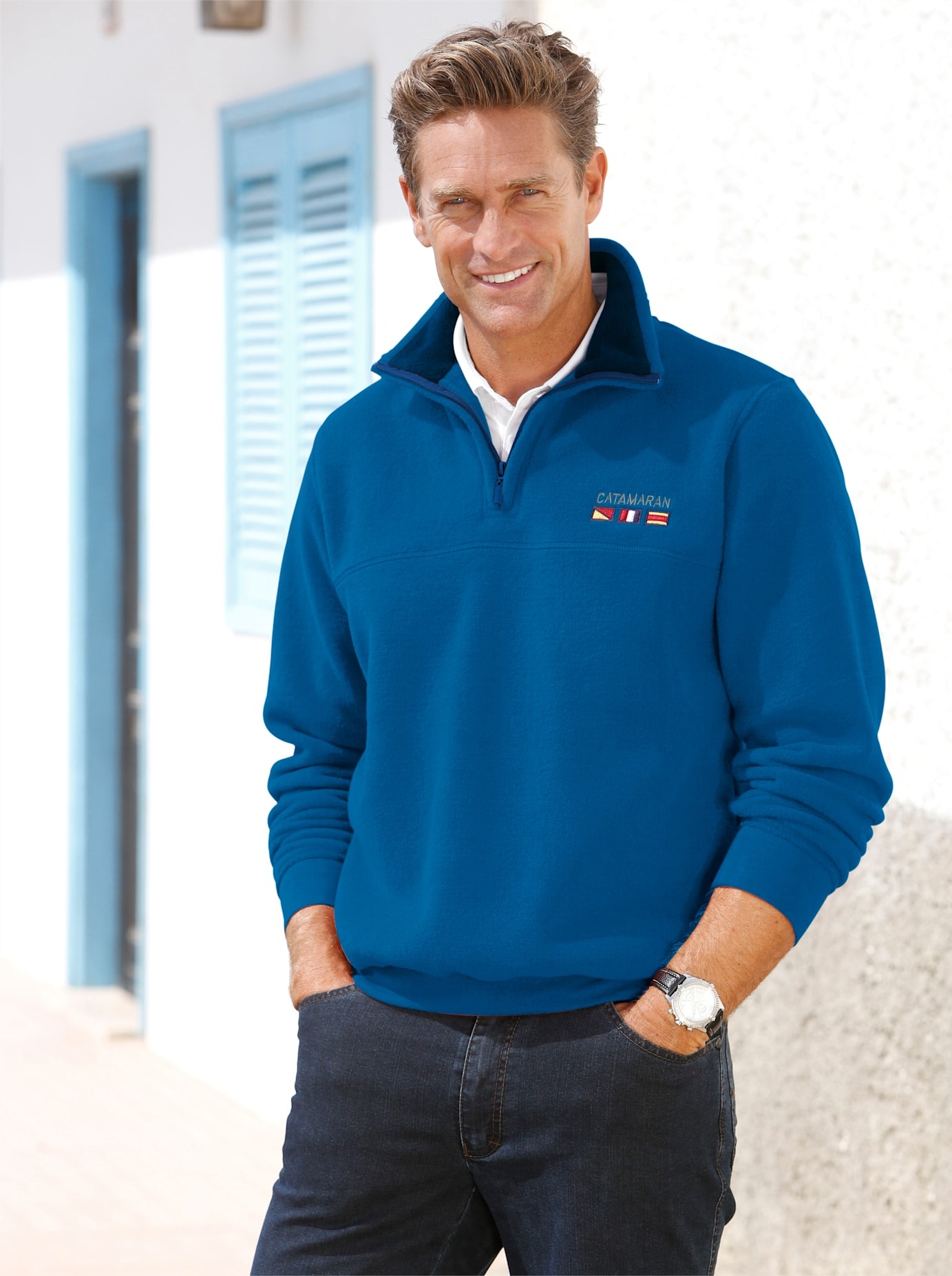 Catamaran Fleeceshirt »Fleecepullover« 1 Stk.