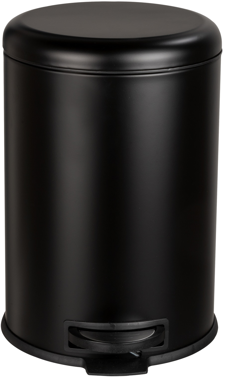 WENKO Mülleimer »Modell Leman Easy Close«, Abfalleimer mit Tretfunktion & Absenkautomatik, Industrial Style, 12 L