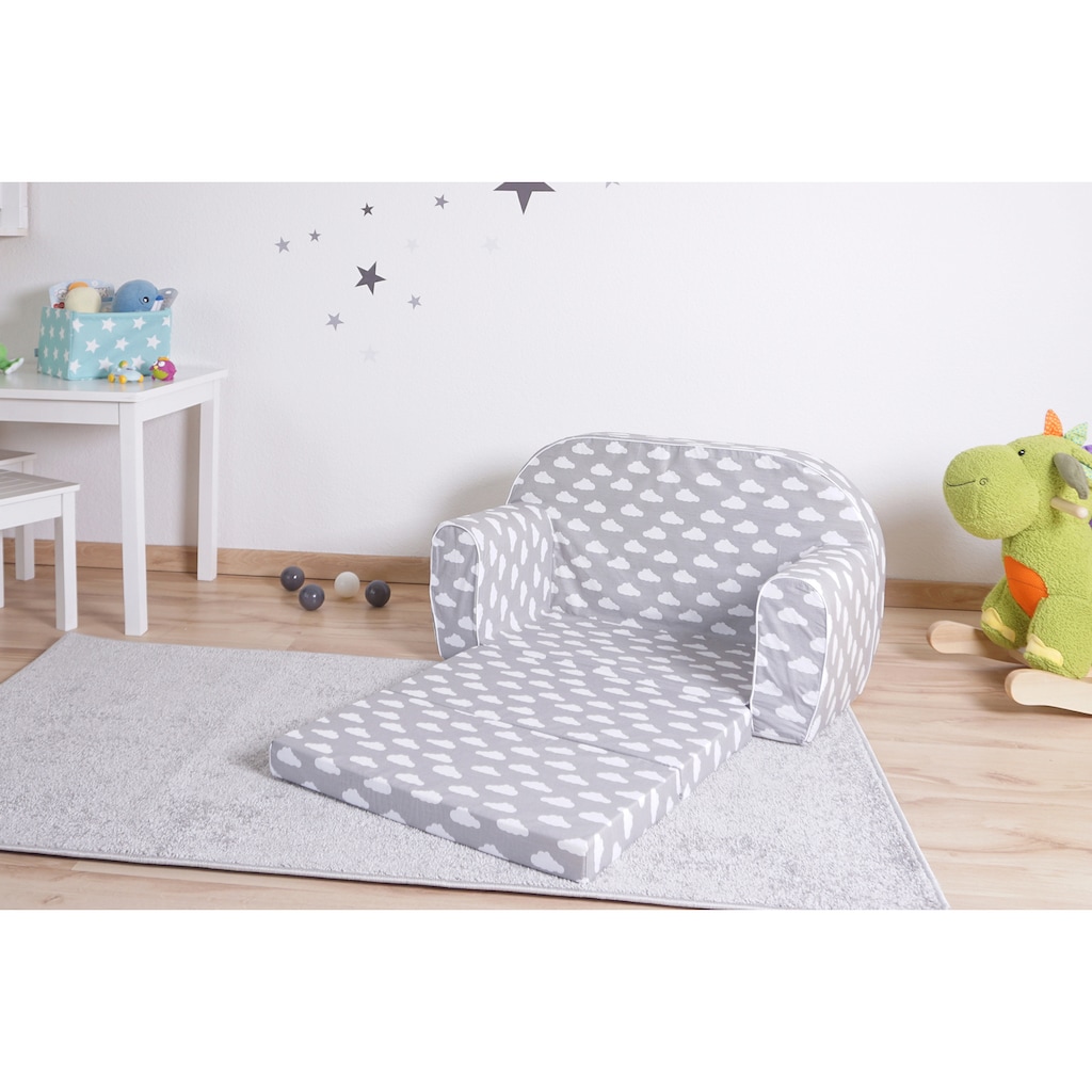 Knorrtoys® Sofa »Grey White Clouds«, für Kinder; Made in Europe