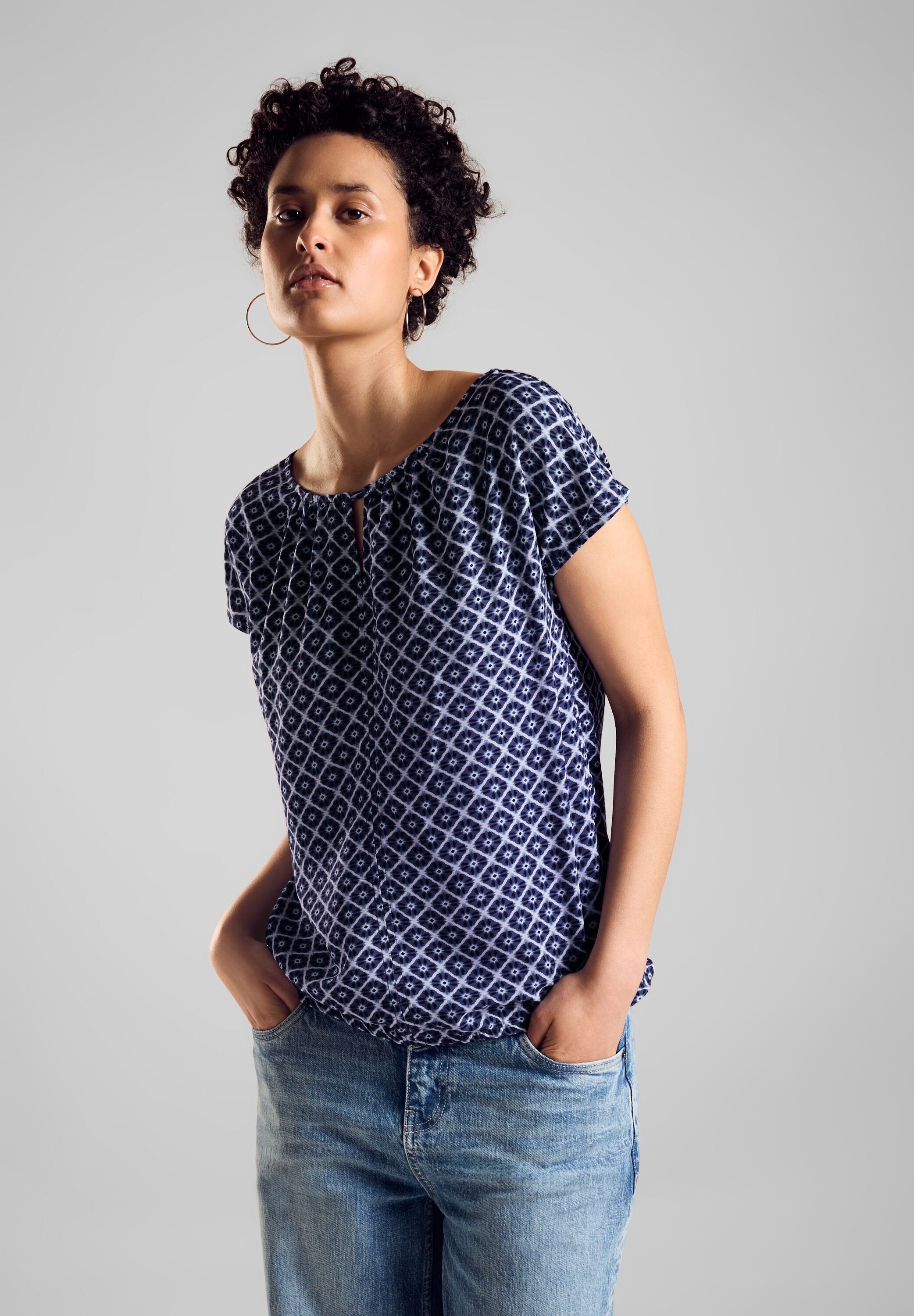 STREET ONE Shirttop, mit All-Over Print