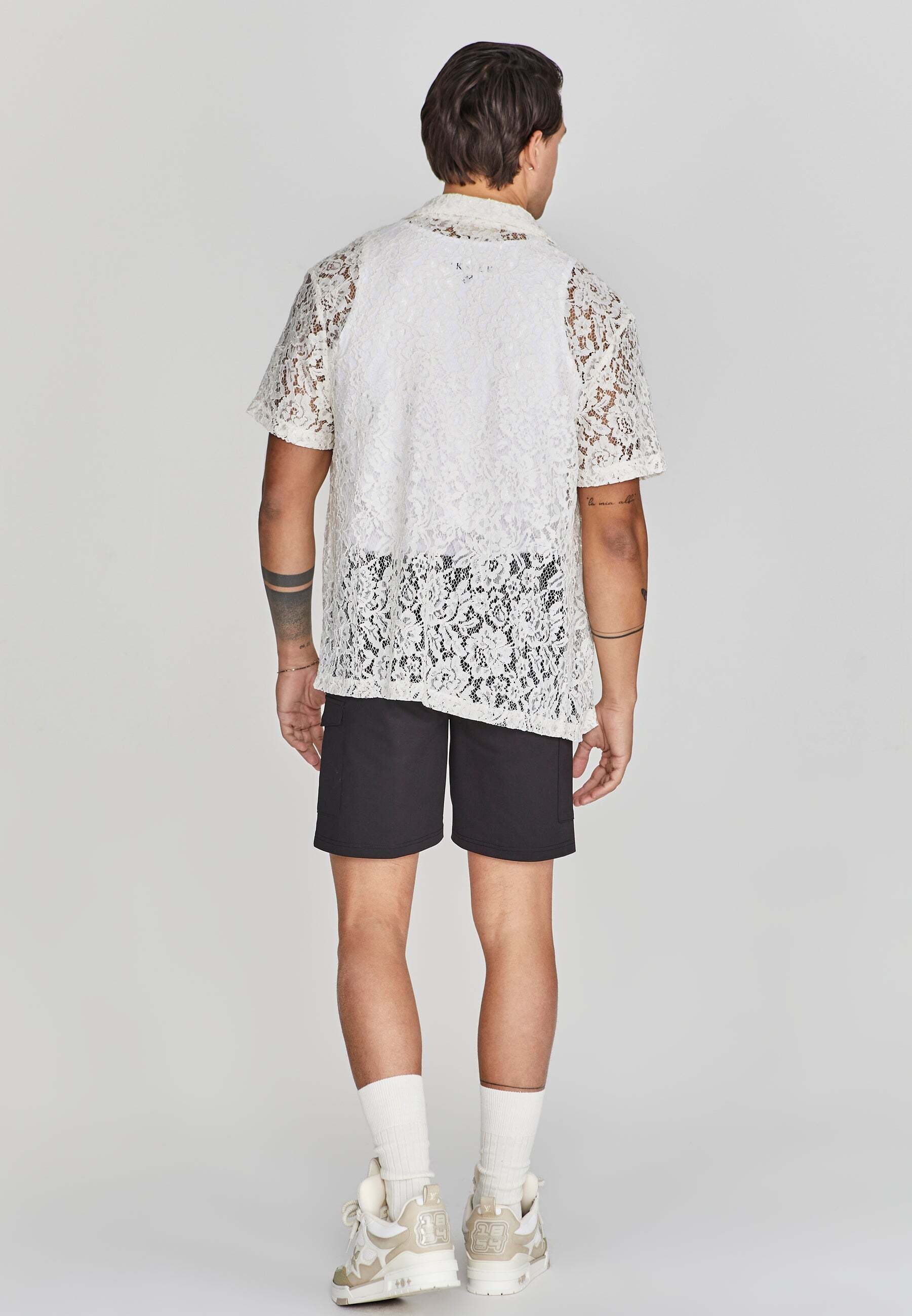 Siksilk Kurzarmhemd »Siksilk Kurzarmhemd Lace Resort Shirt«
