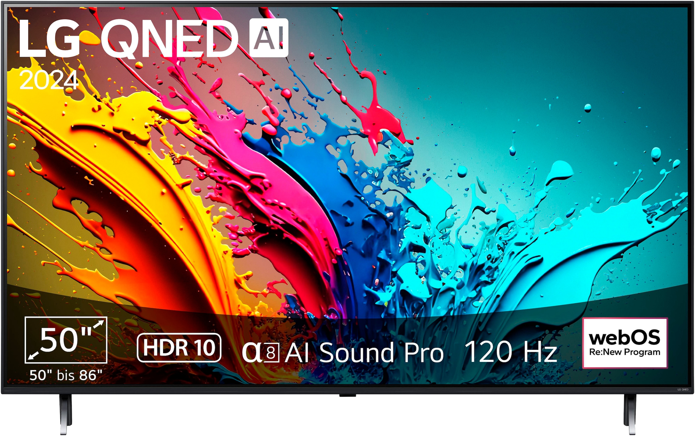 QNED-Fernseher, 126 cm/50 Zoll, 4K Ultra HD, Smart-TV