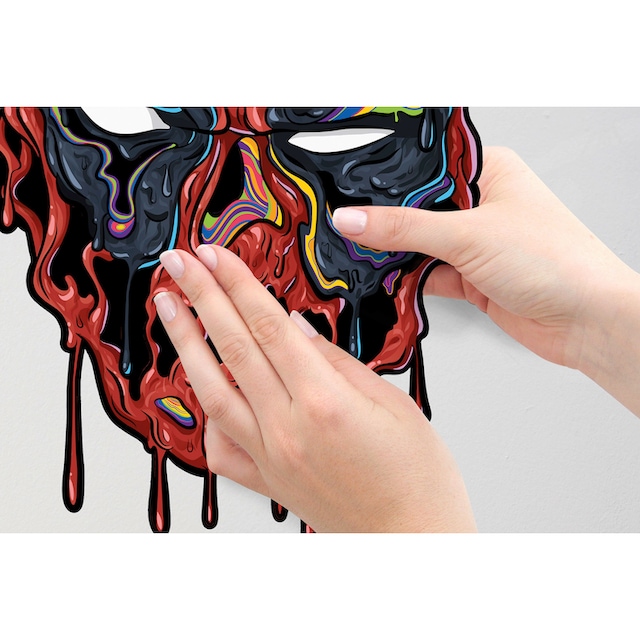 ✵ Komar Wandtattoo »Deadpool Meltpool«, (2 St.), 50x70 cm (Breite x Höhe), selbstklebendes  Wandtattoo online kaufen | Jelmoli-Versand