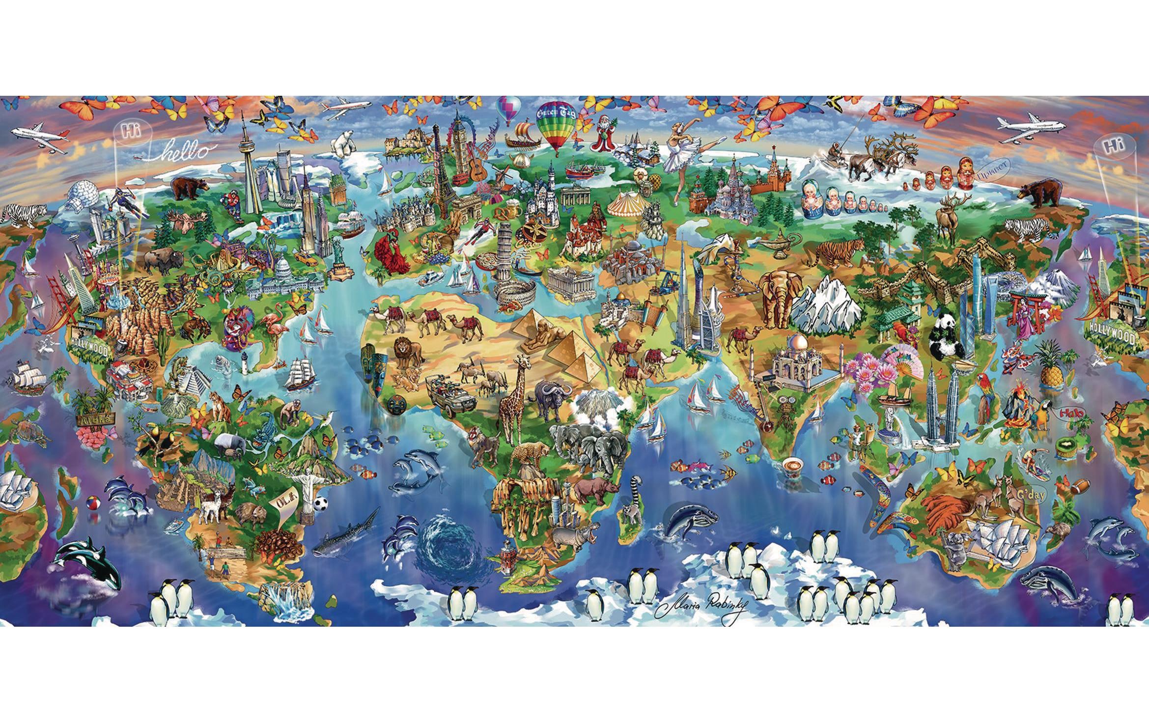 Ravensburger Puzzle »Wunder der Welt«