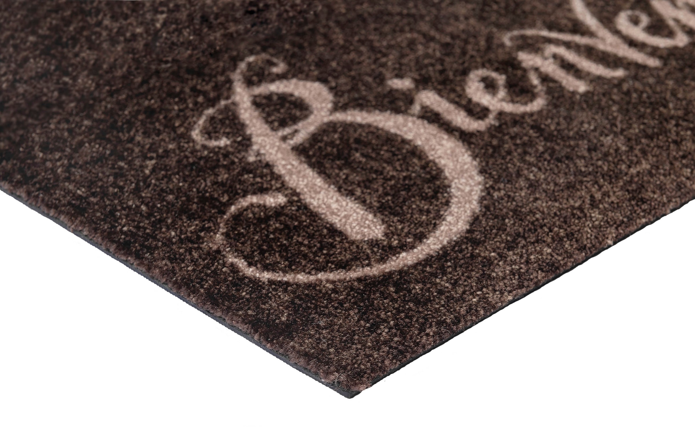 wash+dry by Kleen-Tex Fussmatte »Bienvenue«, rechteckig, 9 mm Höhe, Schmutzfangmatte, mit Spruch, In- und Outdoor geeignet, waschbar