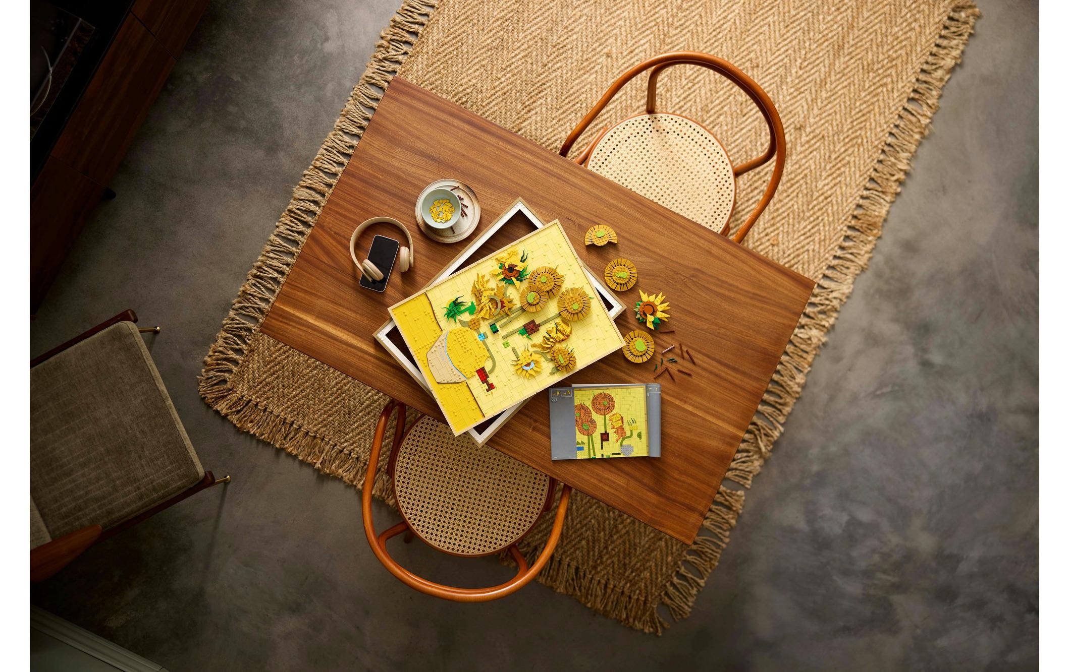 LEGO® Spielbausteine »Art Vincent van Gogh Sonnenblumen 31215«, (2615 St.)