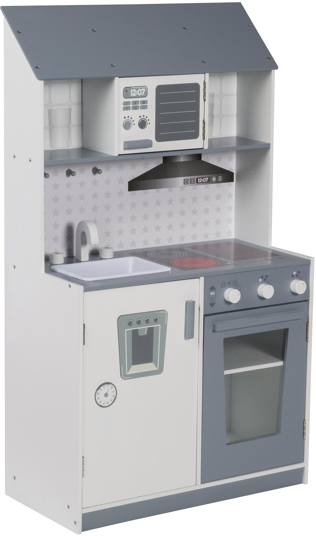 roba® Spielküche »weiss/grau«, aus Holz