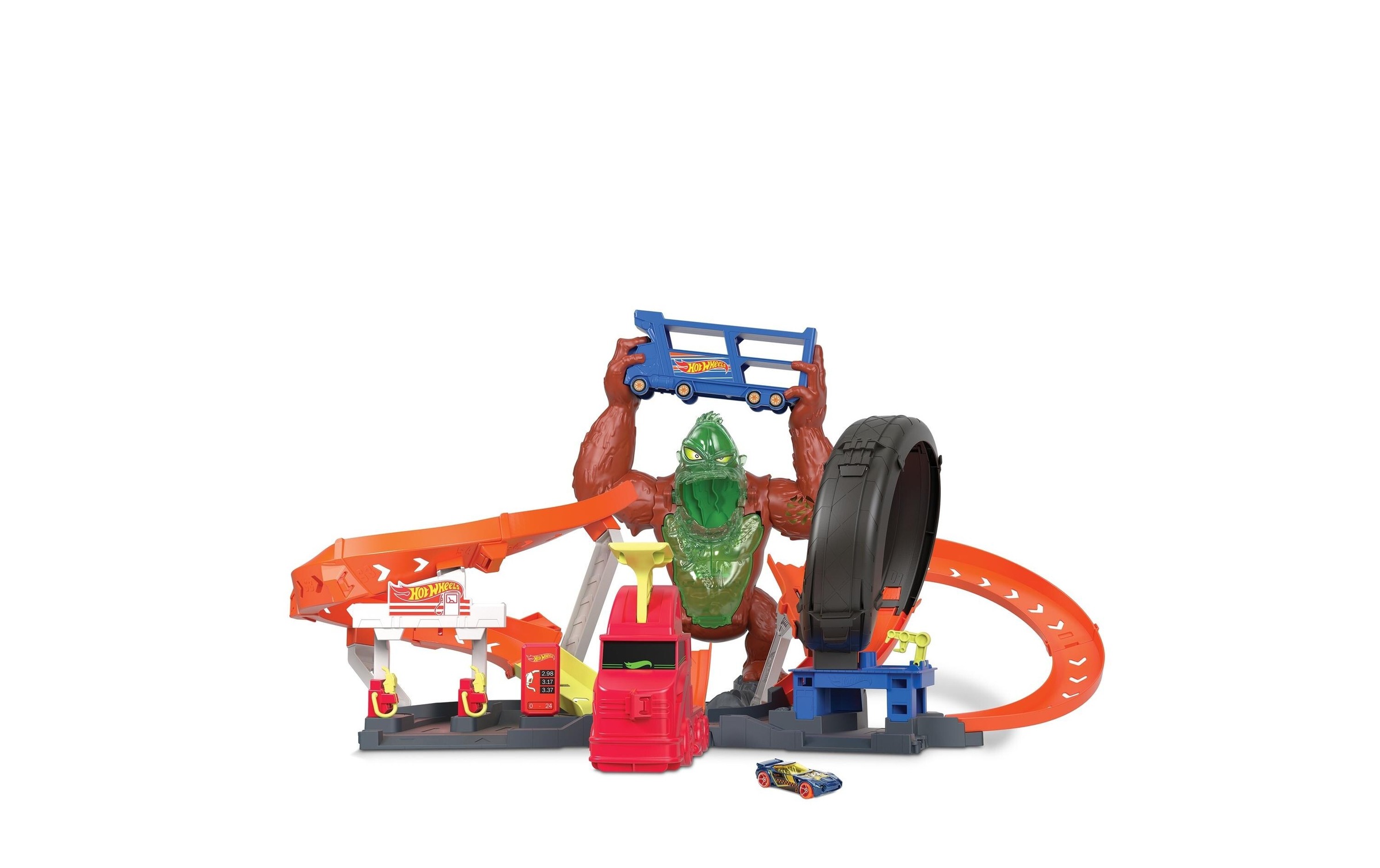 Hot Wheels Autorennbahn »City Slam Gorilla«