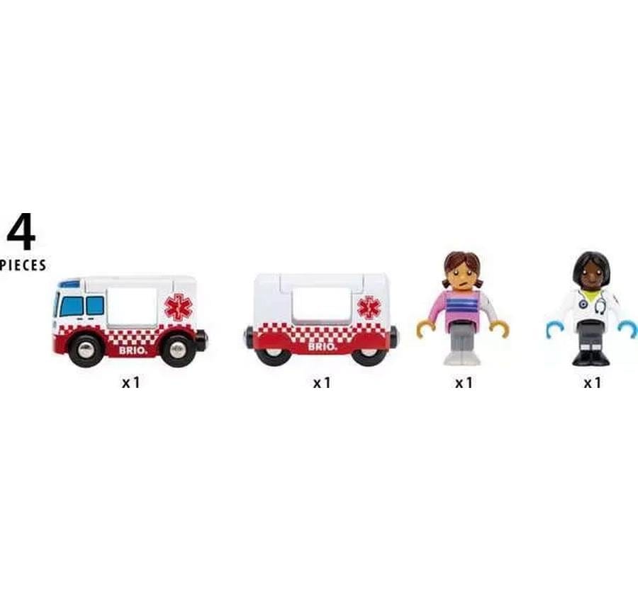 BRIO® Spielzeug-Auto »Rescue Ambulance«
