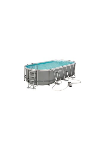 Pool »Power Steel Frame Komplett-Set 549 x 274 x 122cm«
